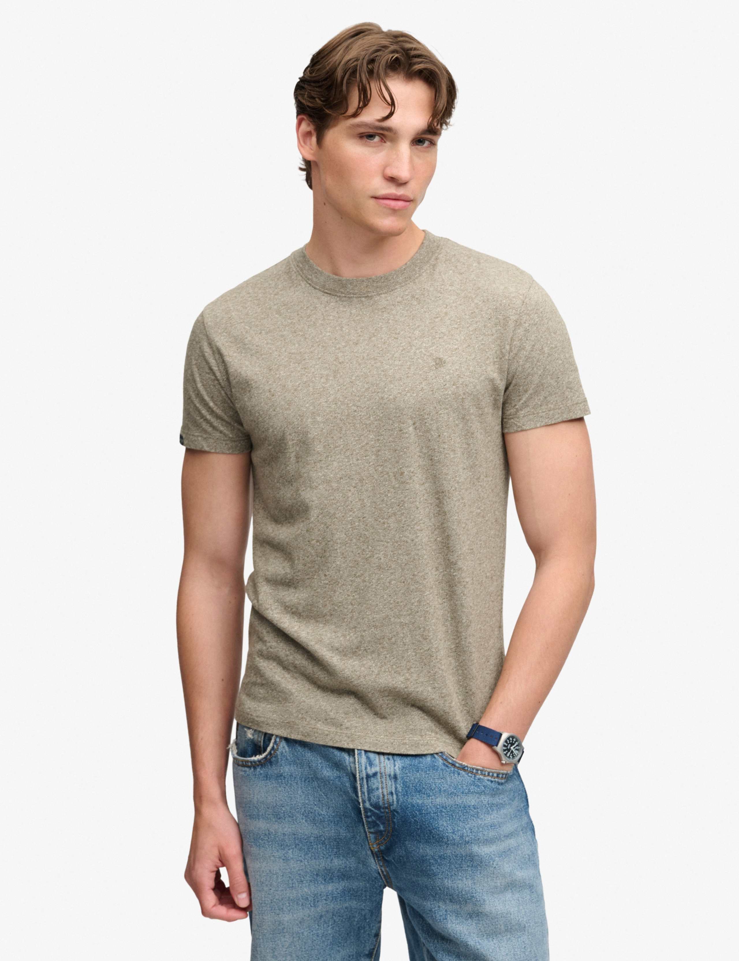 Pure Cotton Embroidered Logo T-Shirt