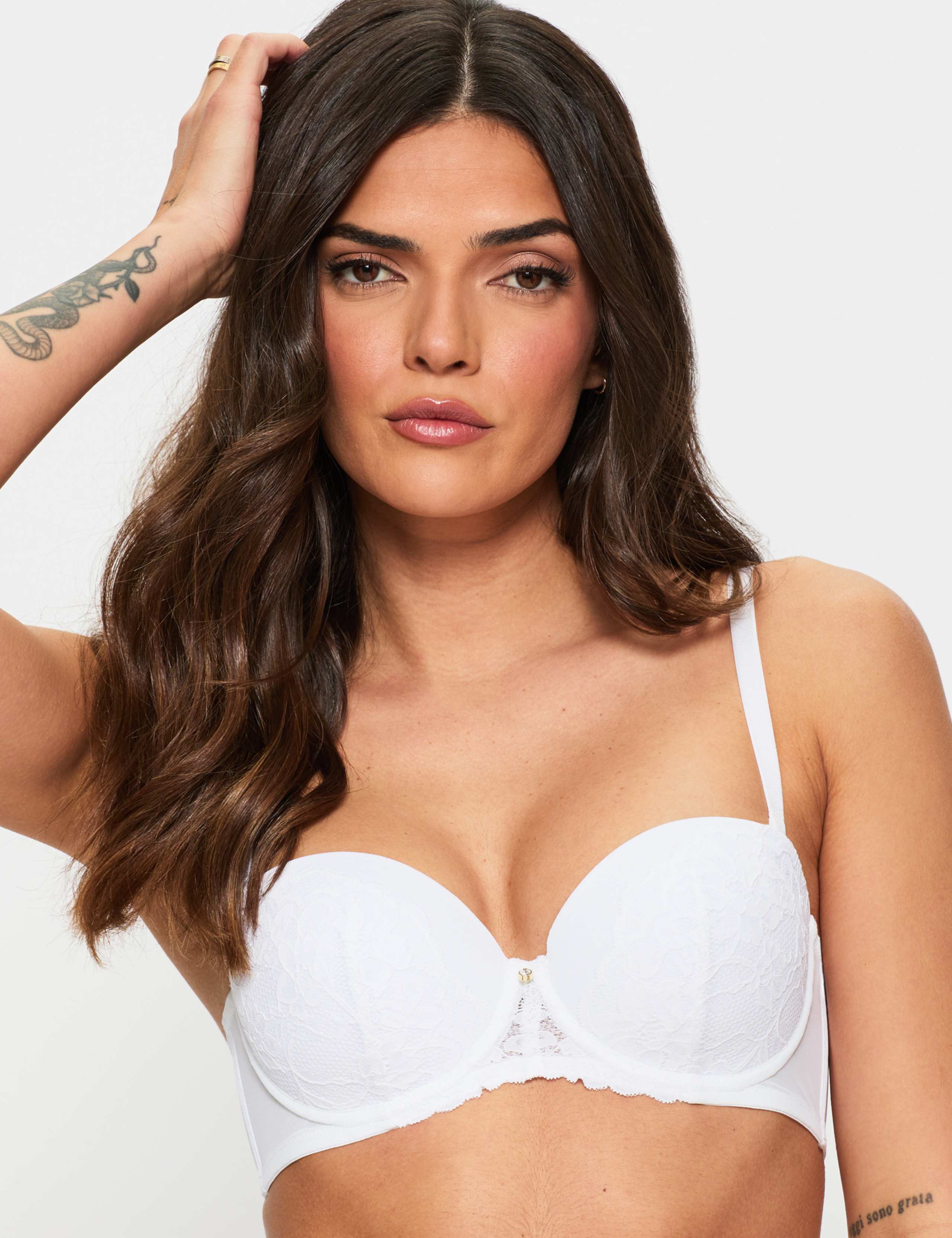 Sexy Lace Wired Multiway Bra (A-G)