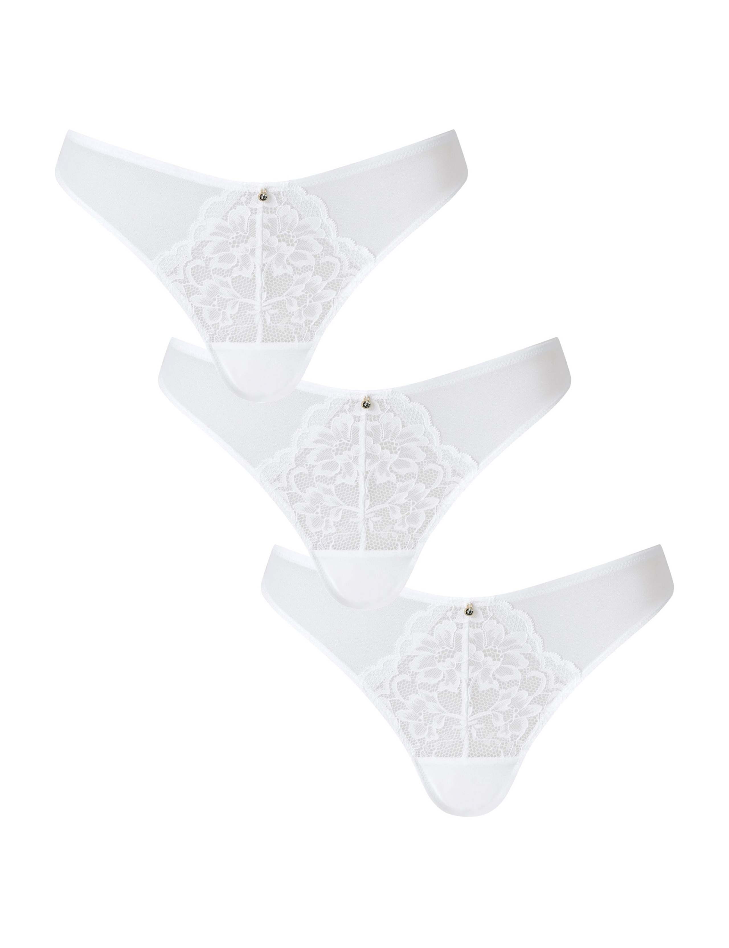 3 Pack Sexy Lace Thongs