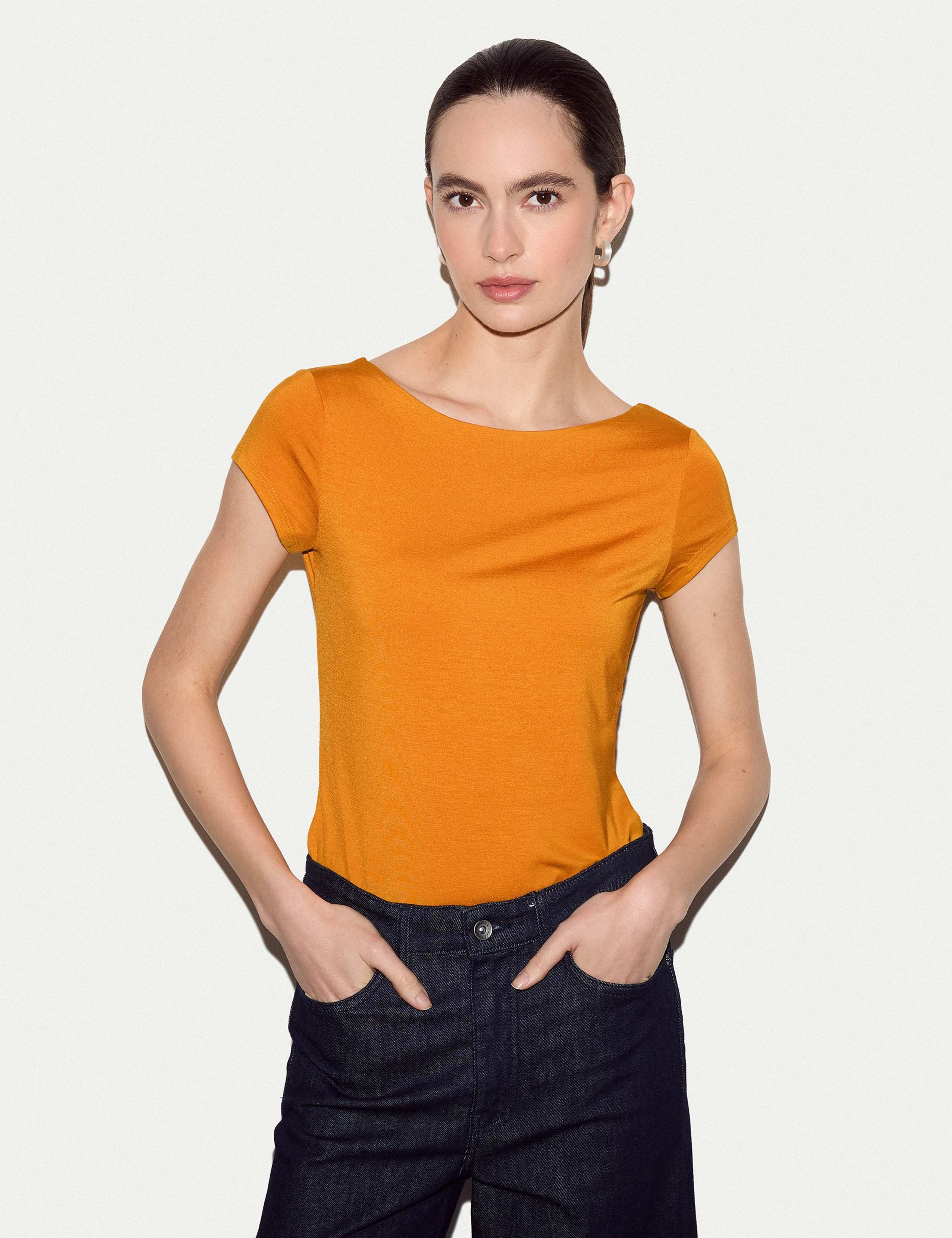 Modal Rich Jersey Top