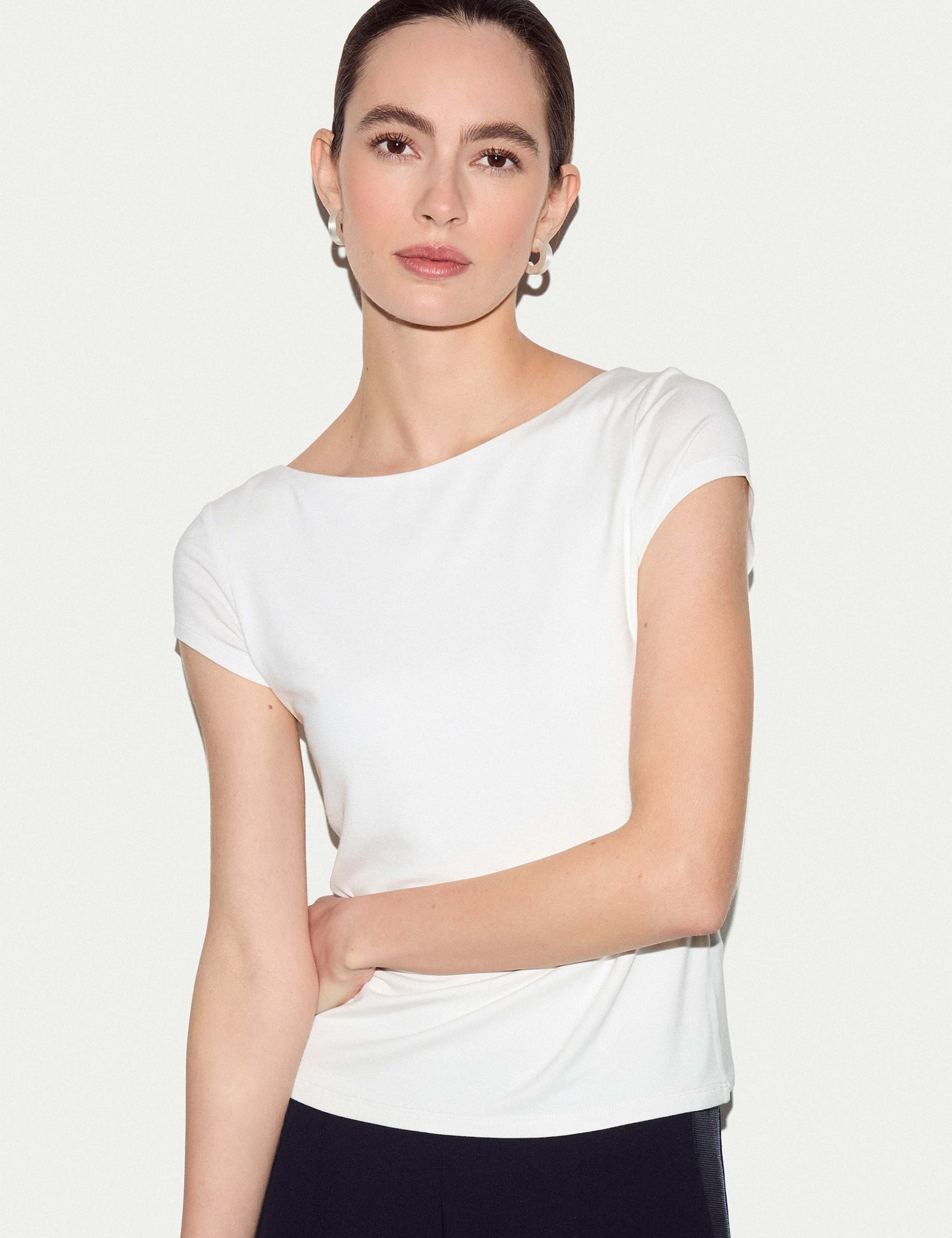 Modal Rich Jersey Top