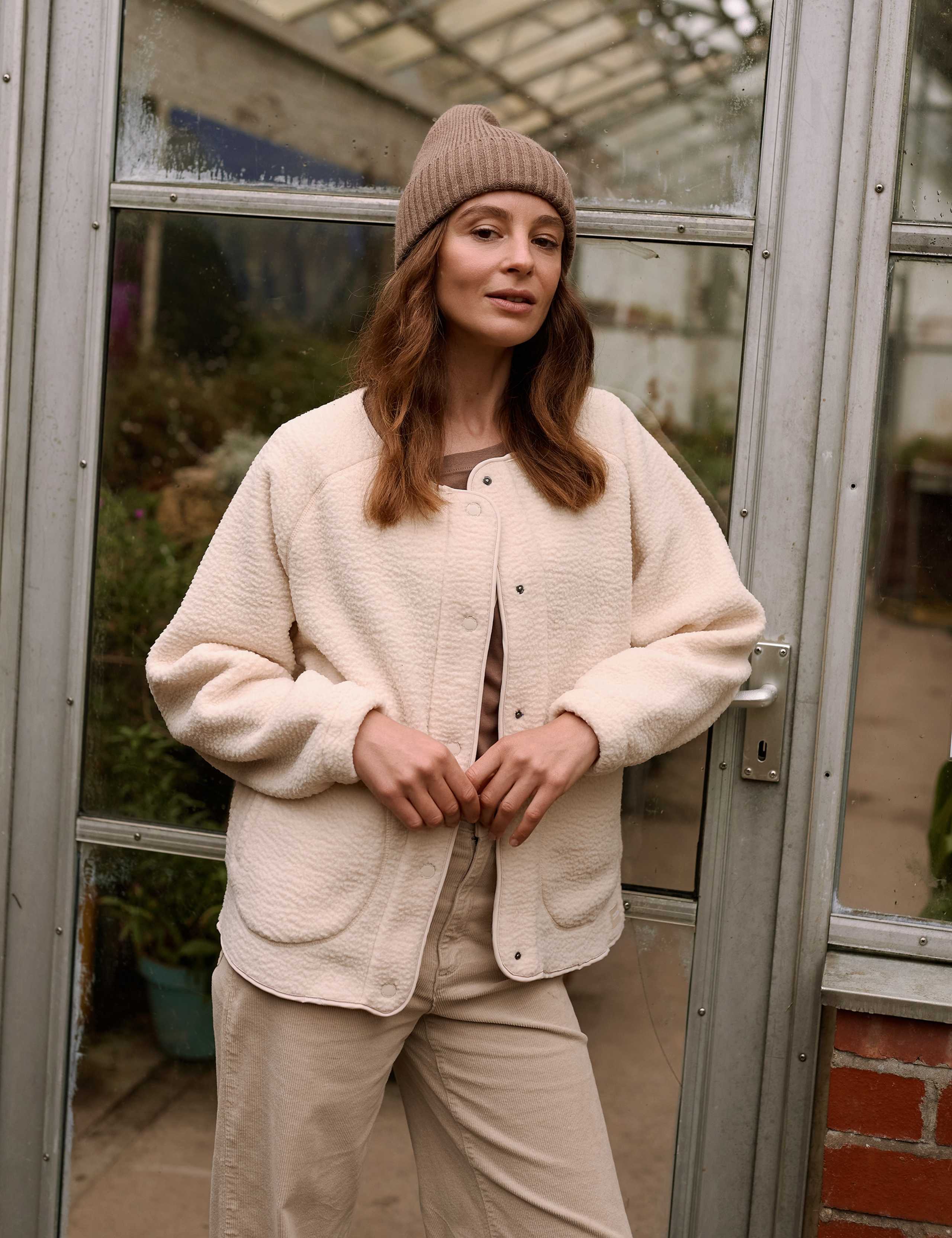 Lea Borg Full Button Fleece