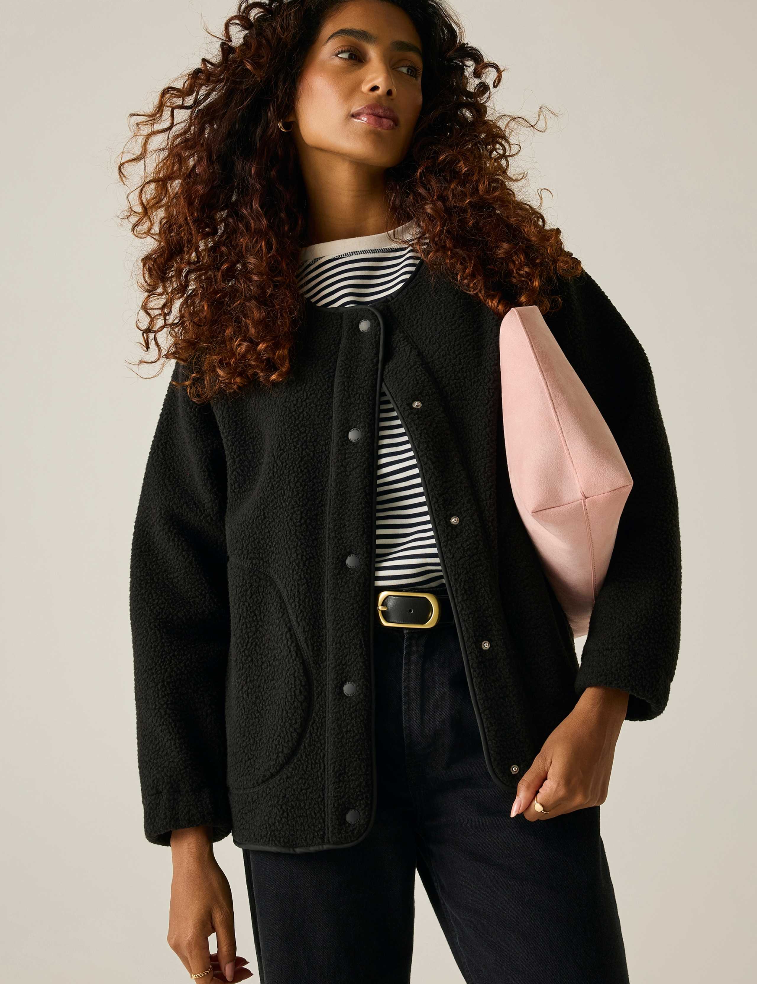 Lea Borg Full Button Fleece