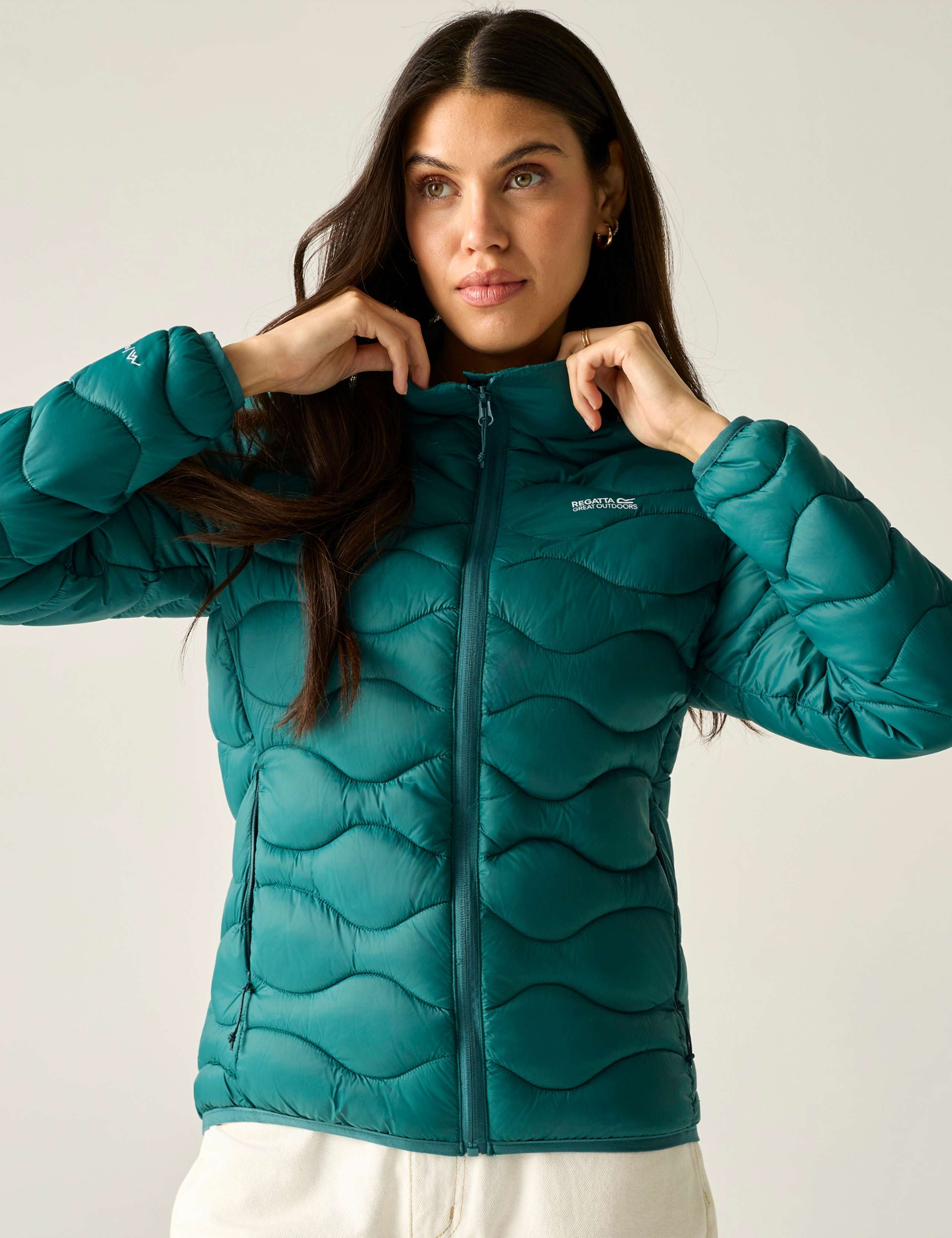 Hydi Water Repellent Padded Quilted Jacket