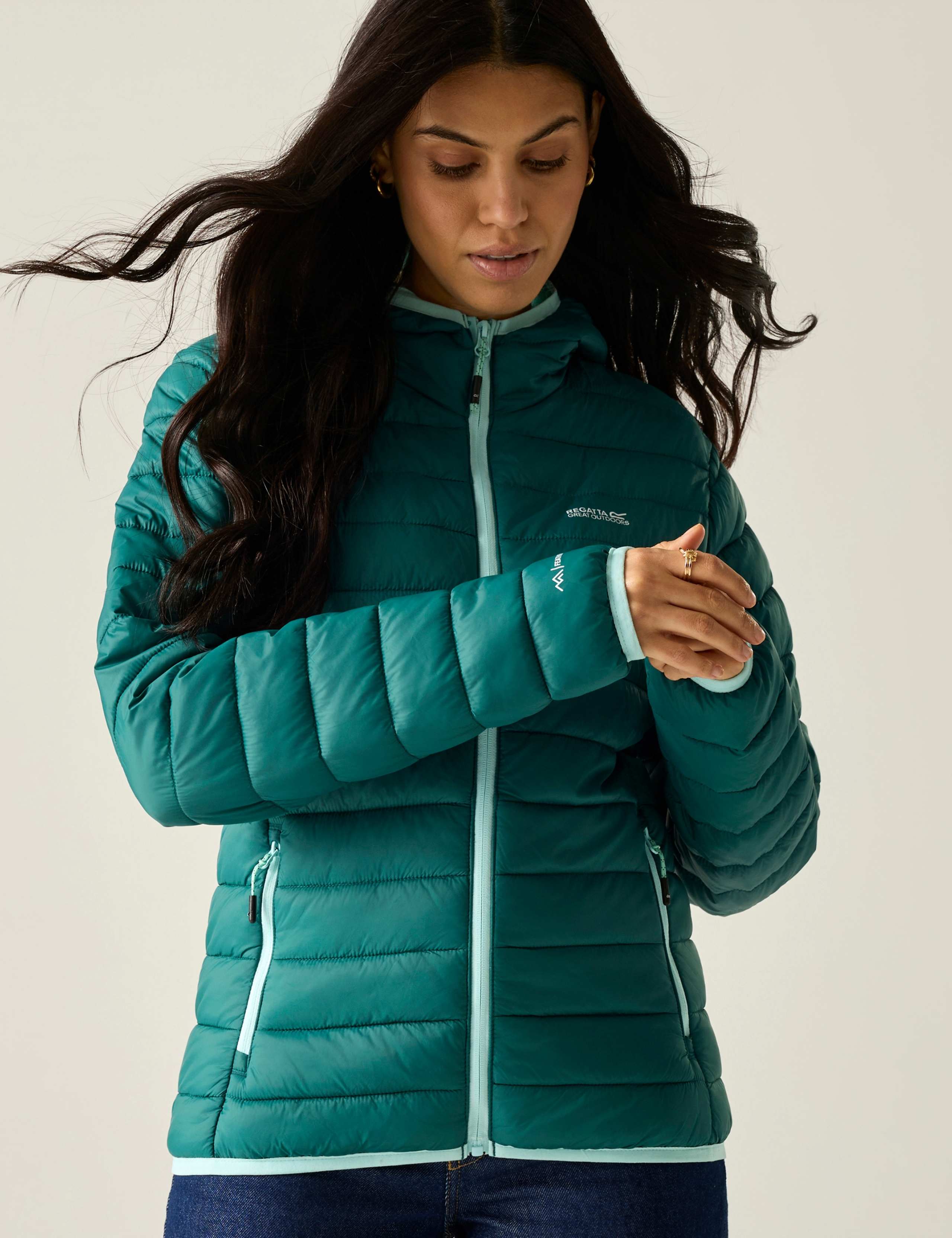 Marizion Hooded Quilted Padded Jacket