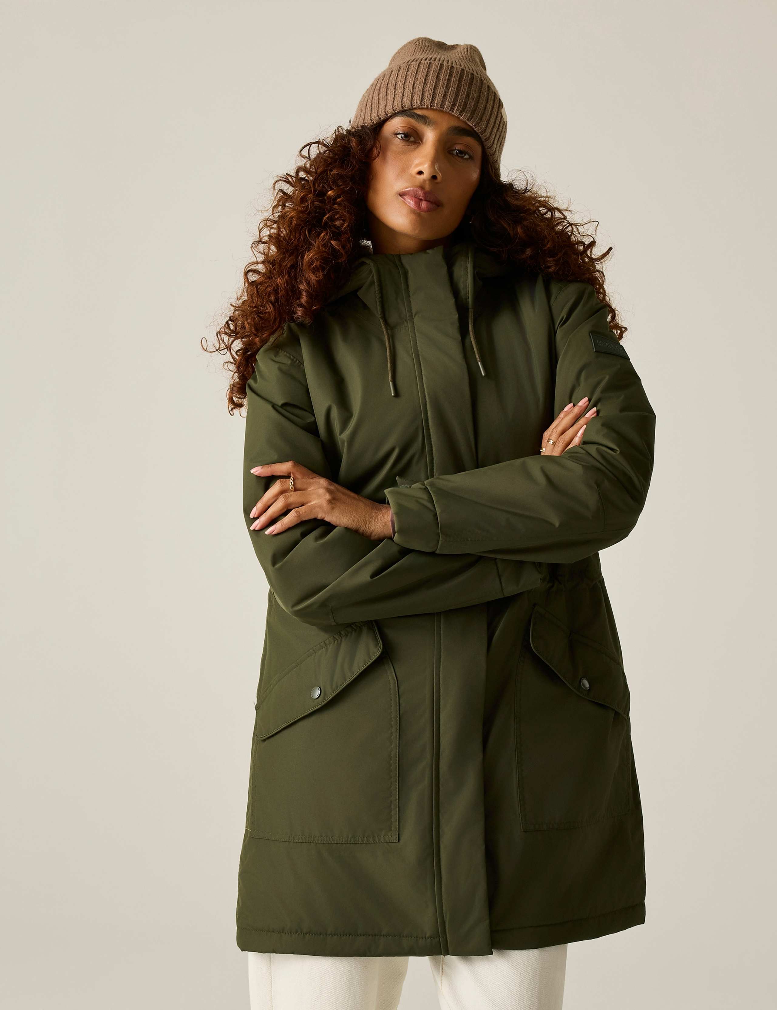 Sophia Waterproof Hooded Padded Jacket