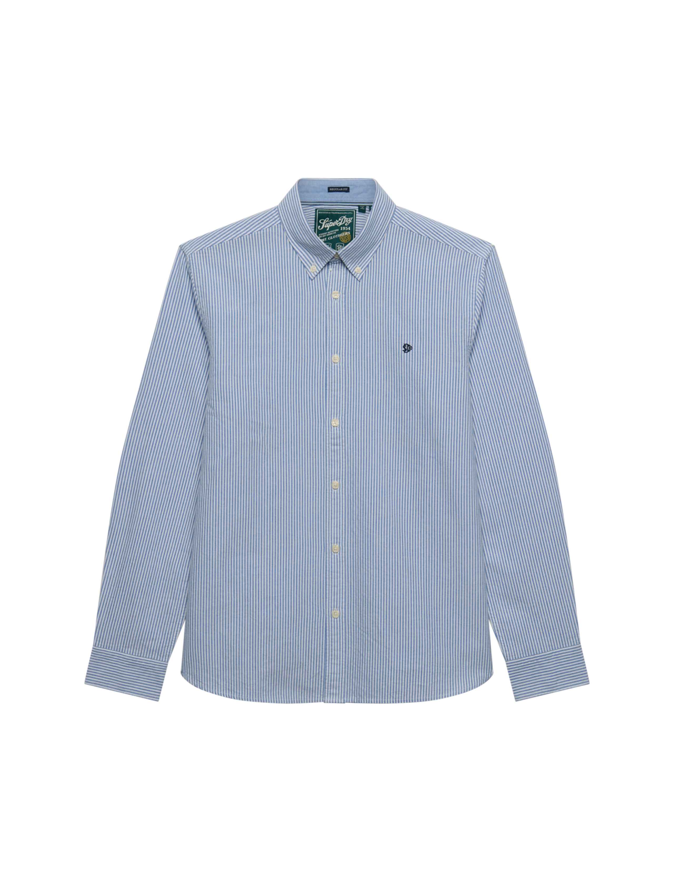 Relaxed Fit Pure Cotton Striped Oxford Shirt