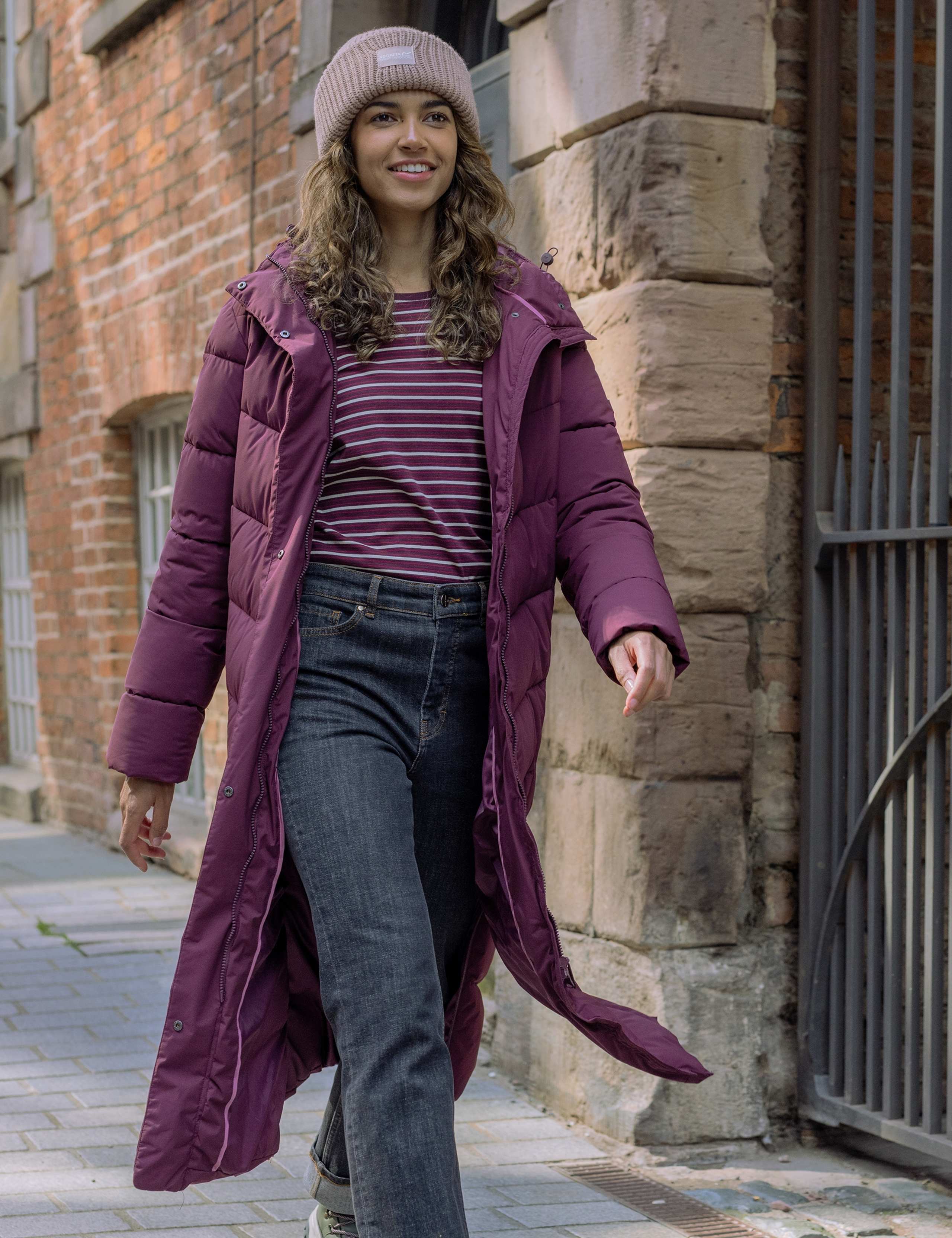 Eloria Hooded Longline Puffer Coat