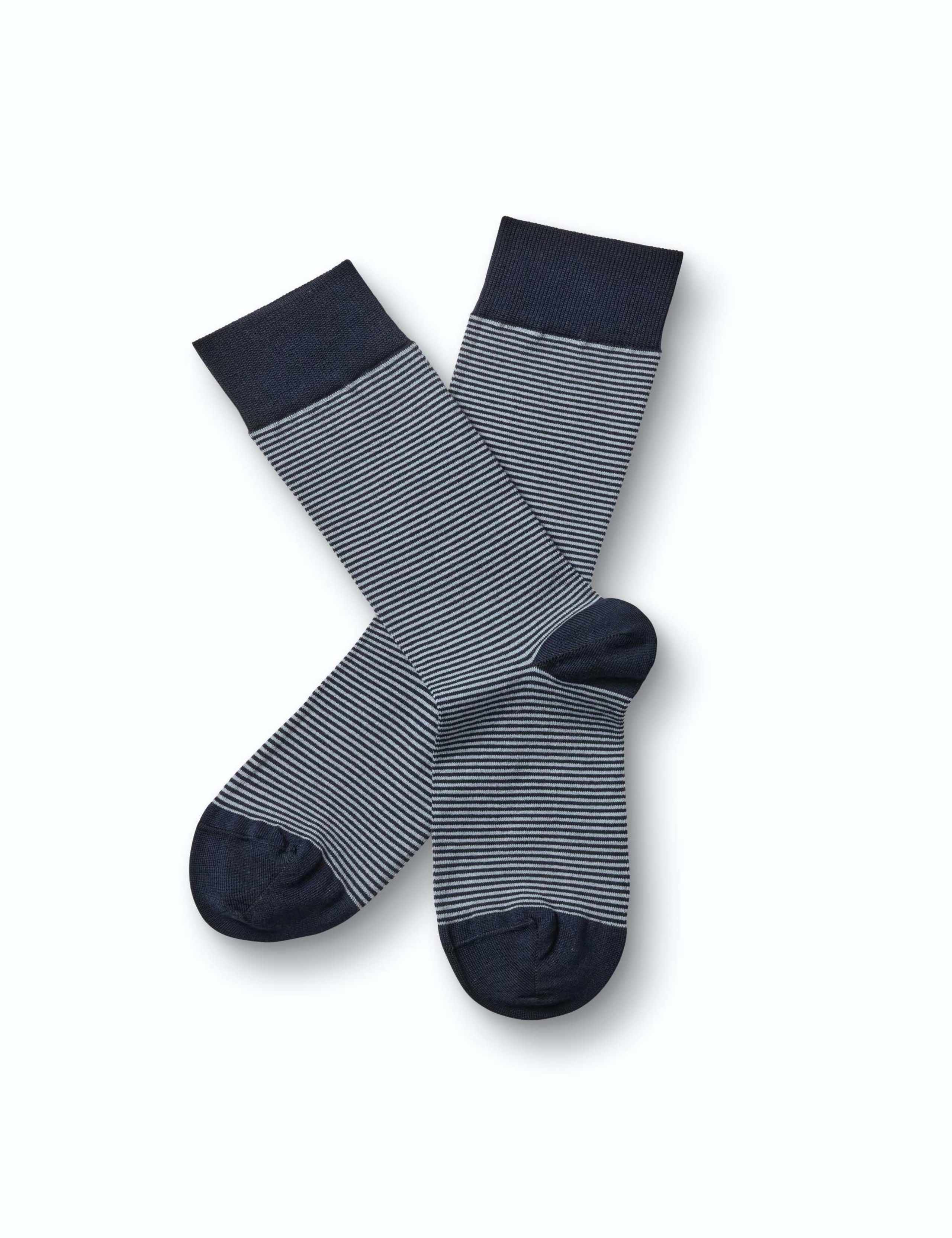 Striped Cotton Rich Design Socks