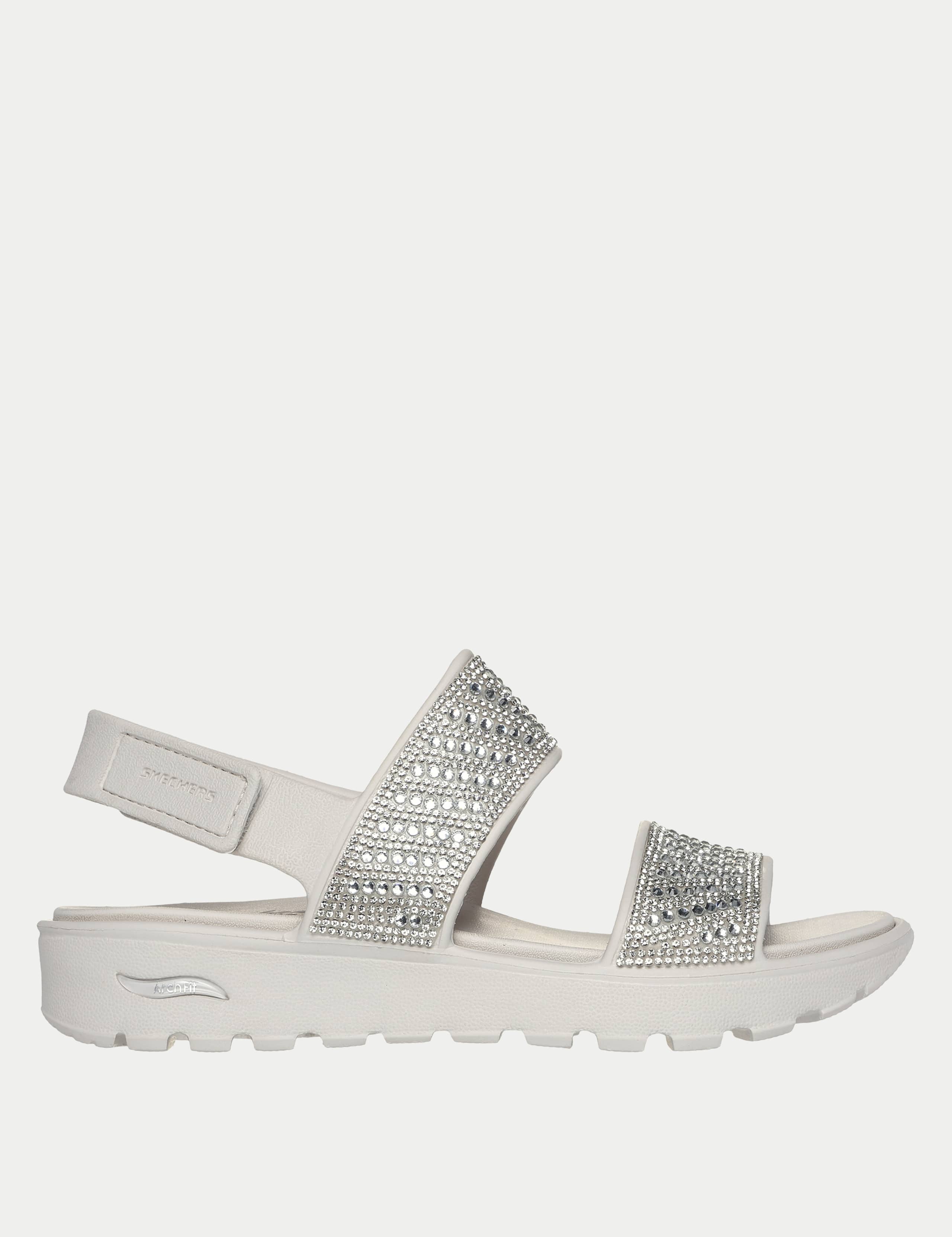 Arch Fit Footsteps Embellished Footbed Sandals