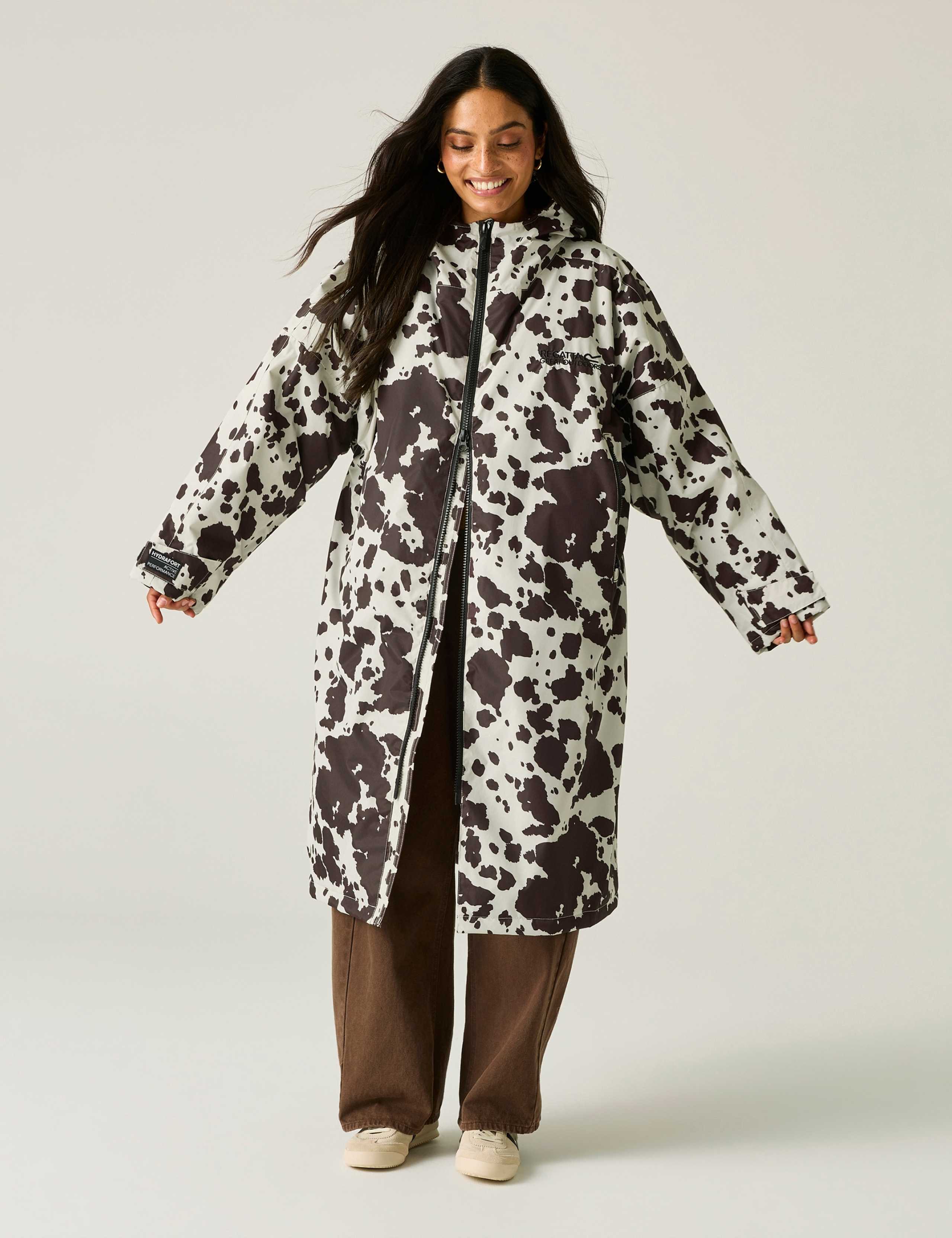 Printed Hooded Oversized Changing Robe