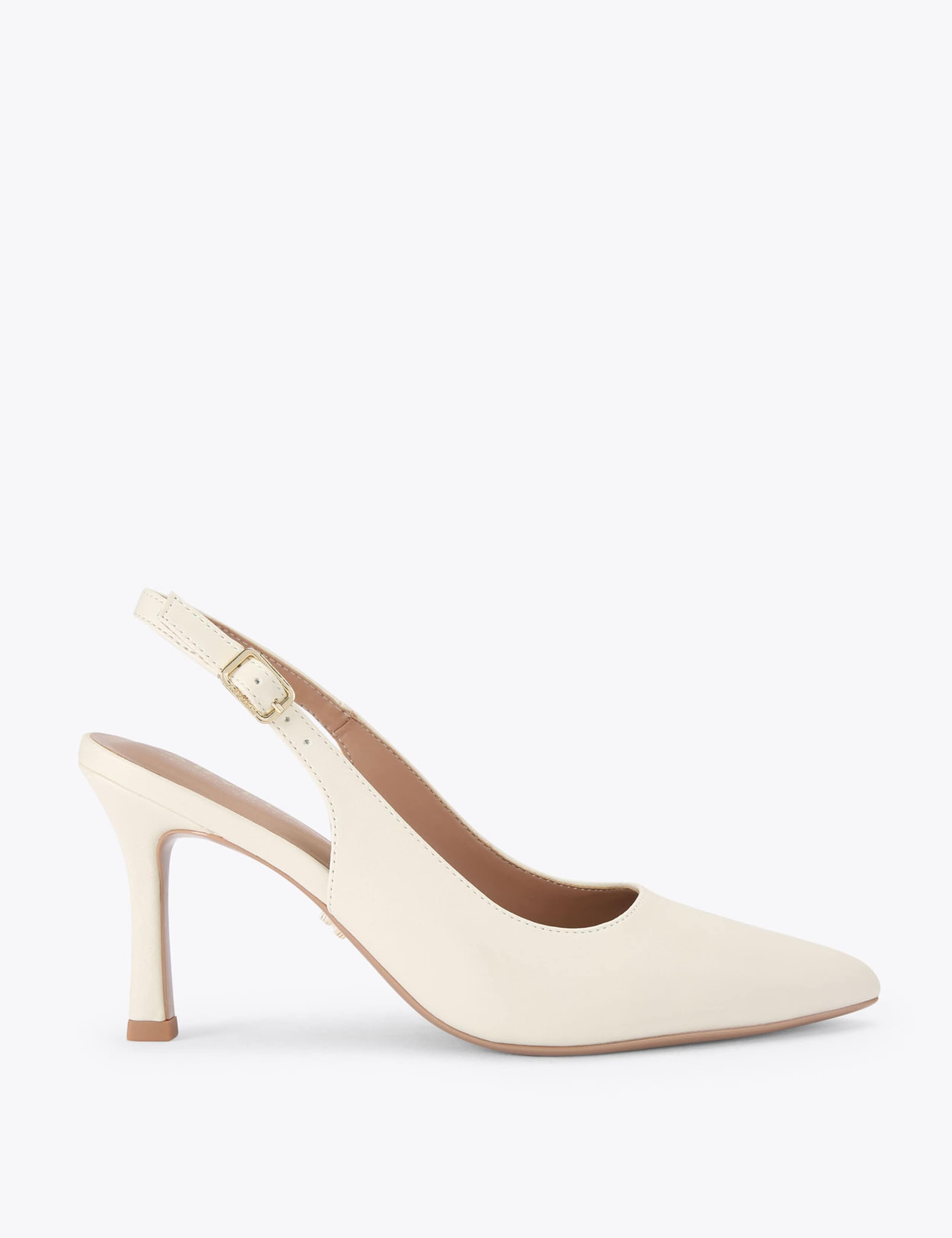 Stiletto Heel Pointed Slingback Shoes