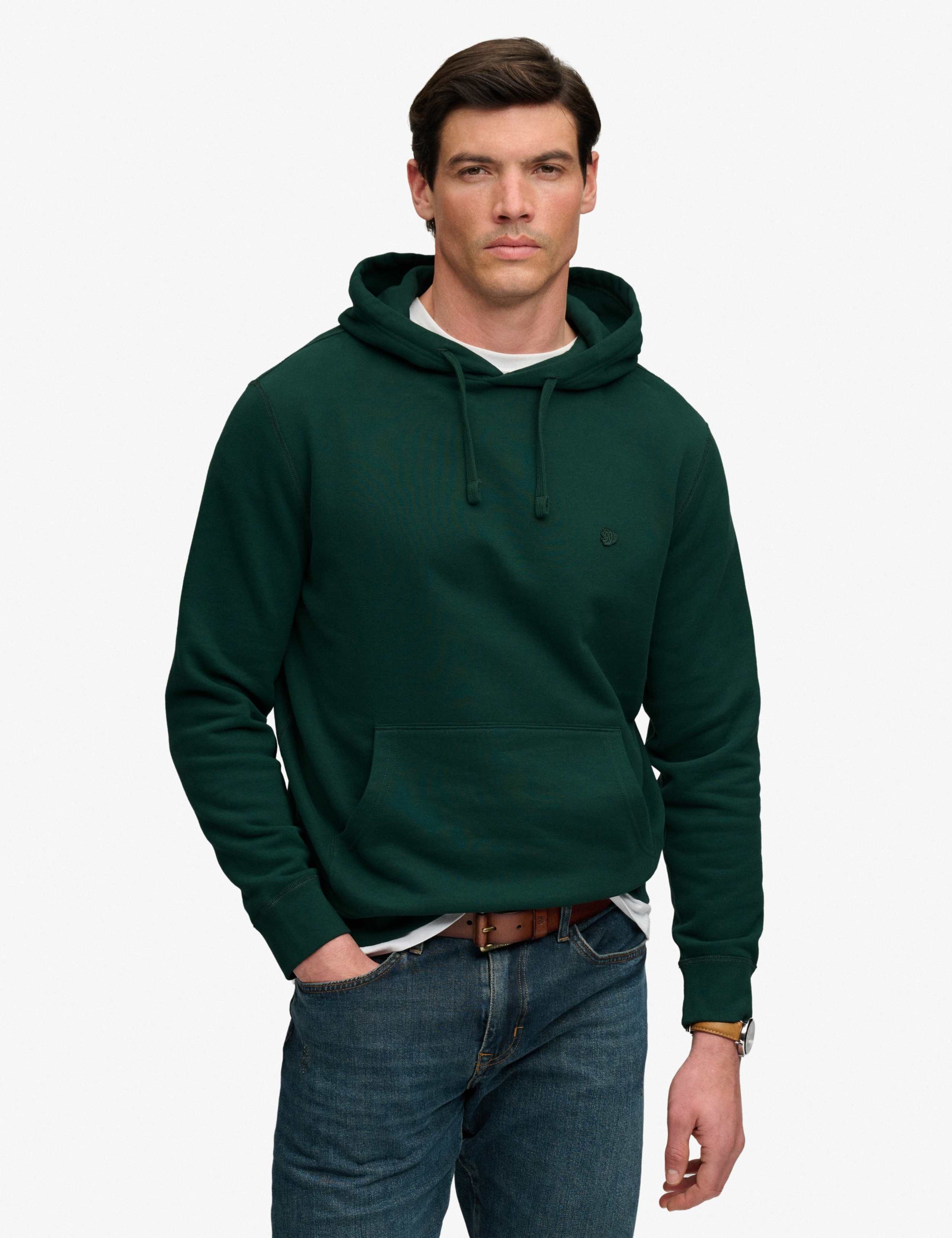 Cotton Rich Relaxed Hoodie