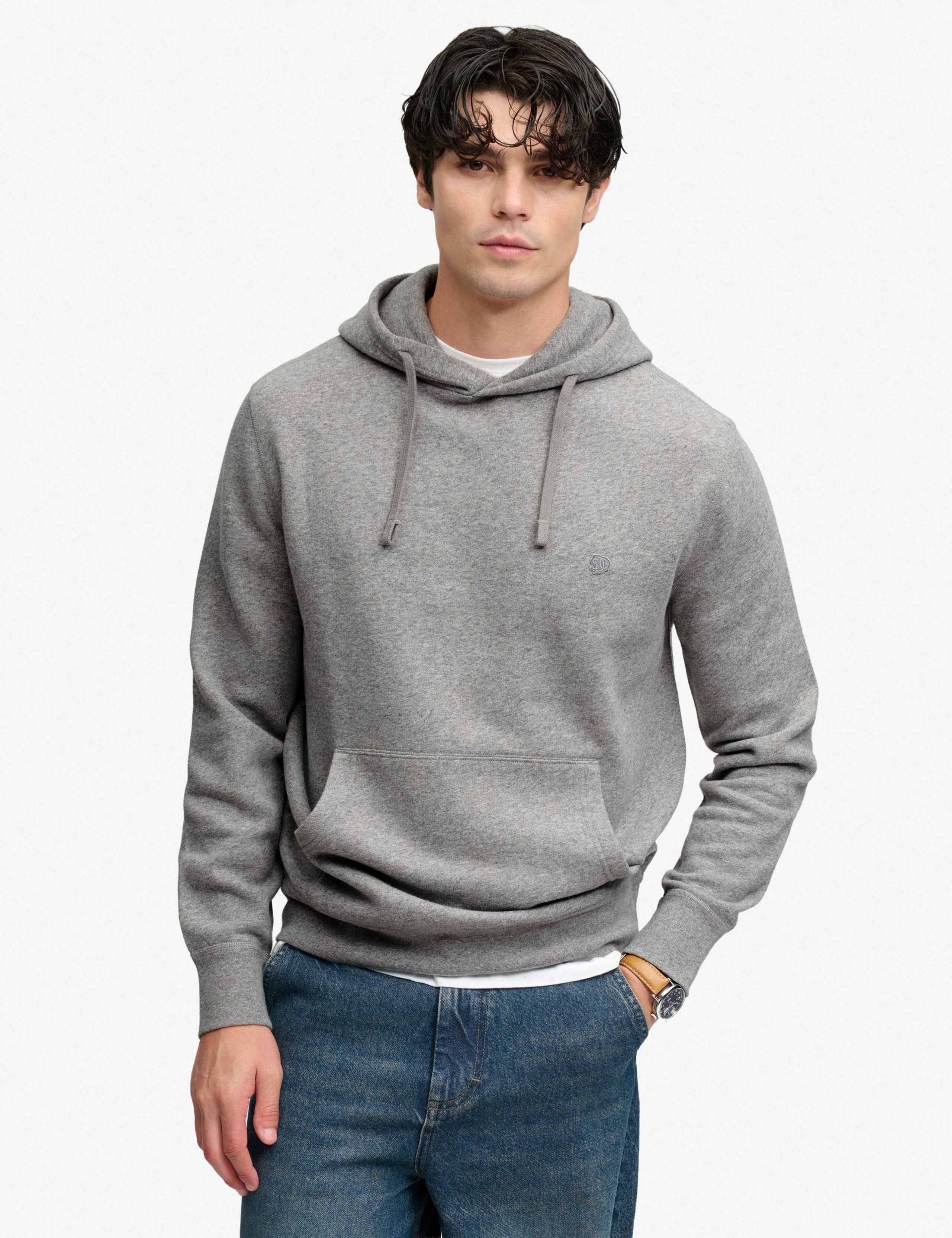 Cotton Rich Relaxed Hoodie