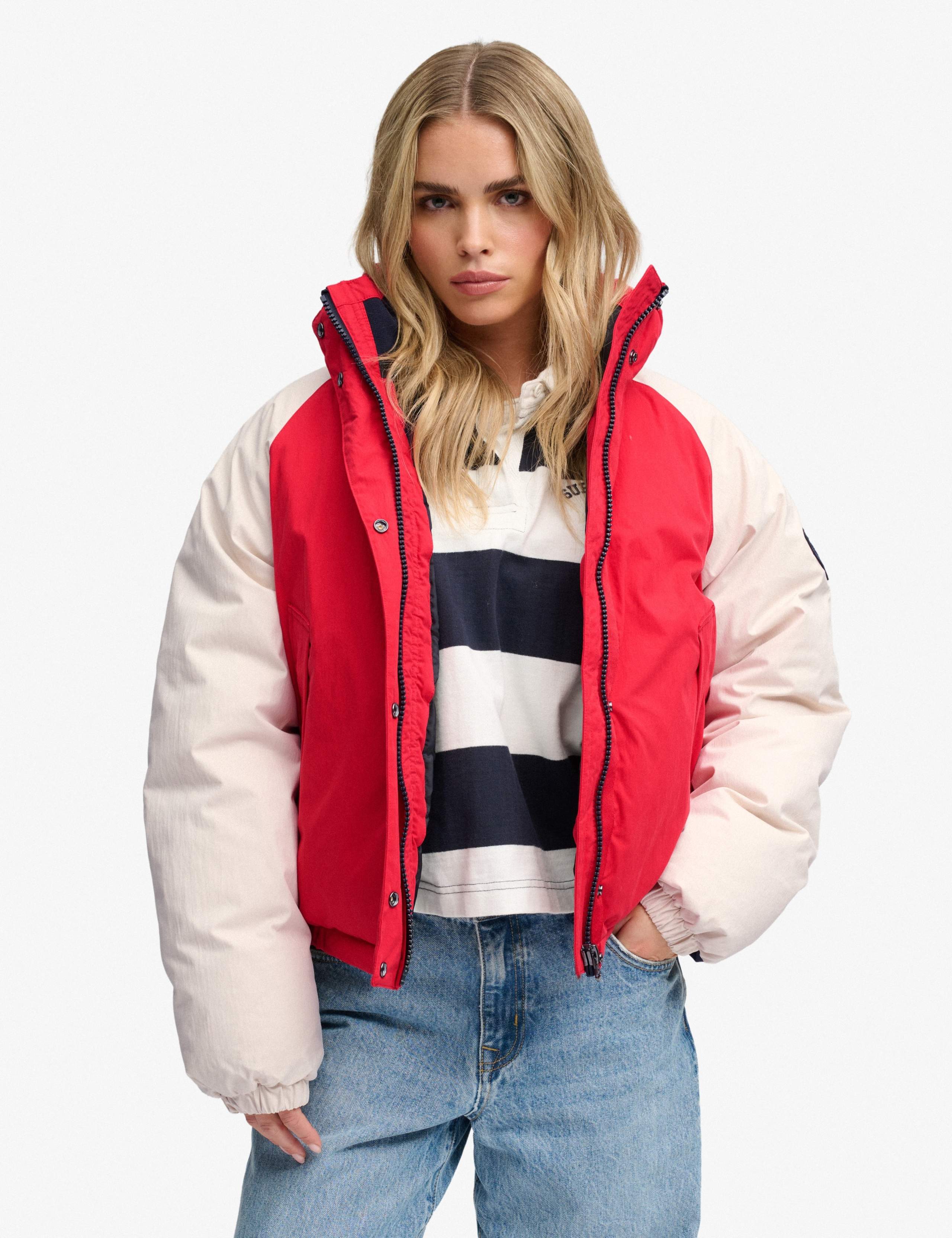 Cotton Rich Water Resistant Padded Jacket