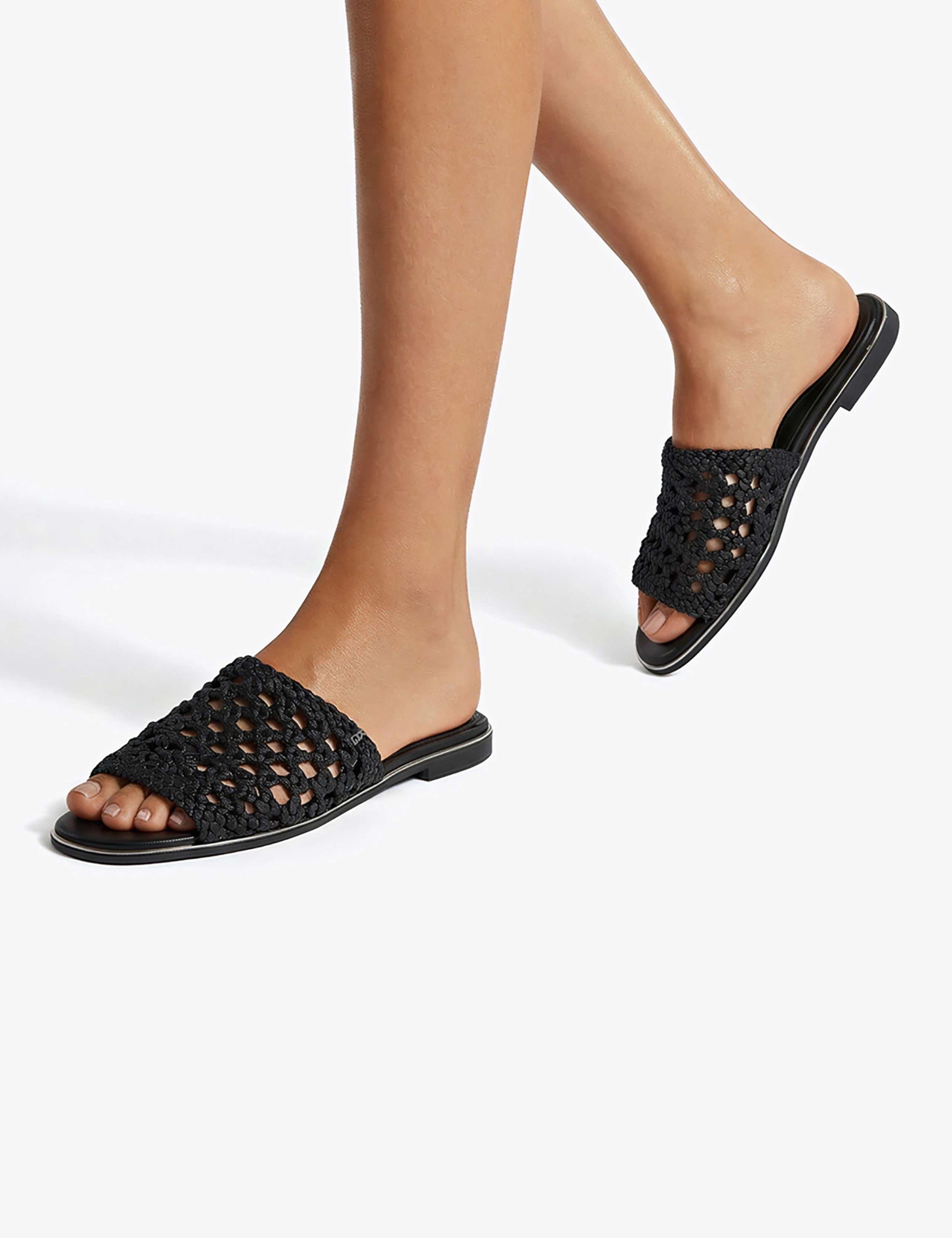Rhoda Woven Flat Mules