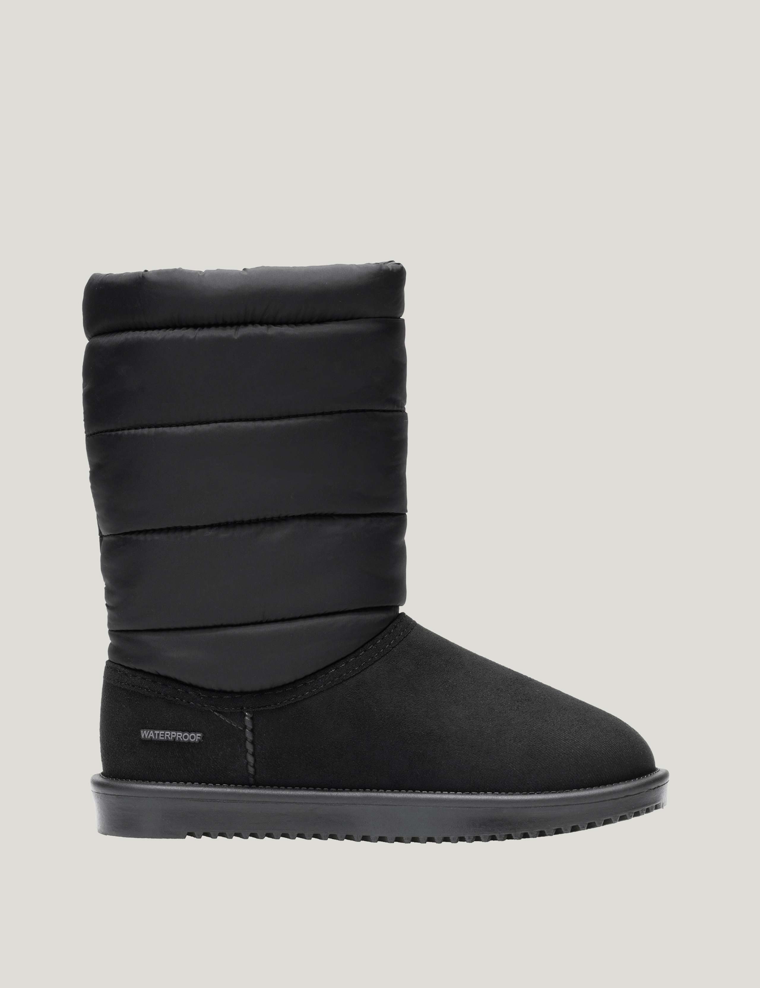 Waterproof Quilted Mid Calf Boots