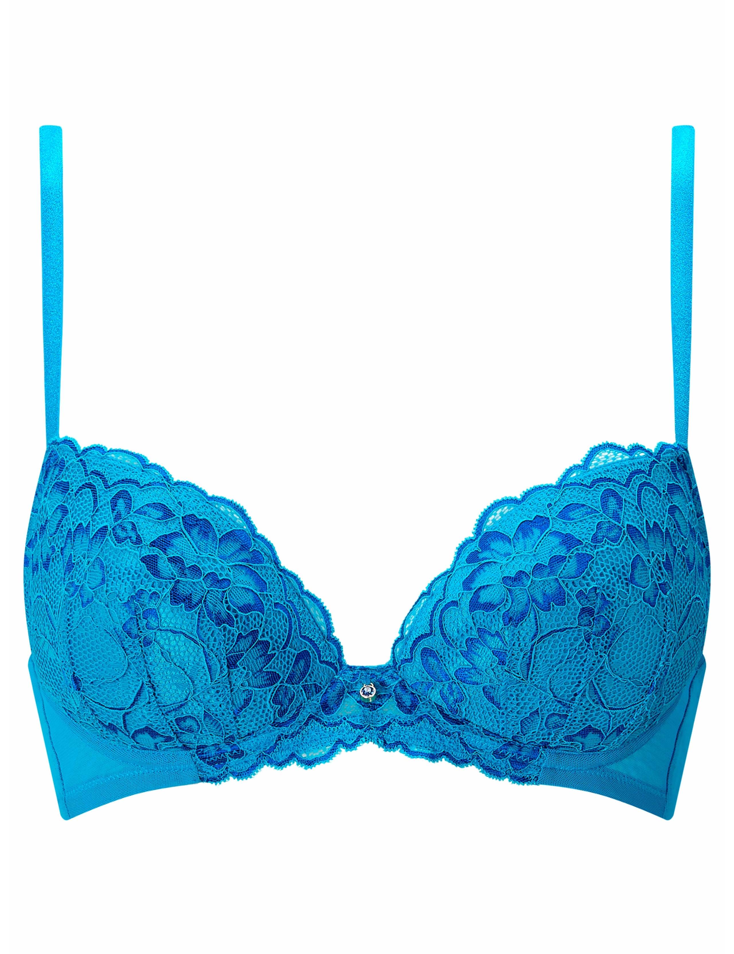 Sexy Lace Wired Plunge Bra Set (A-G) 1 of 6