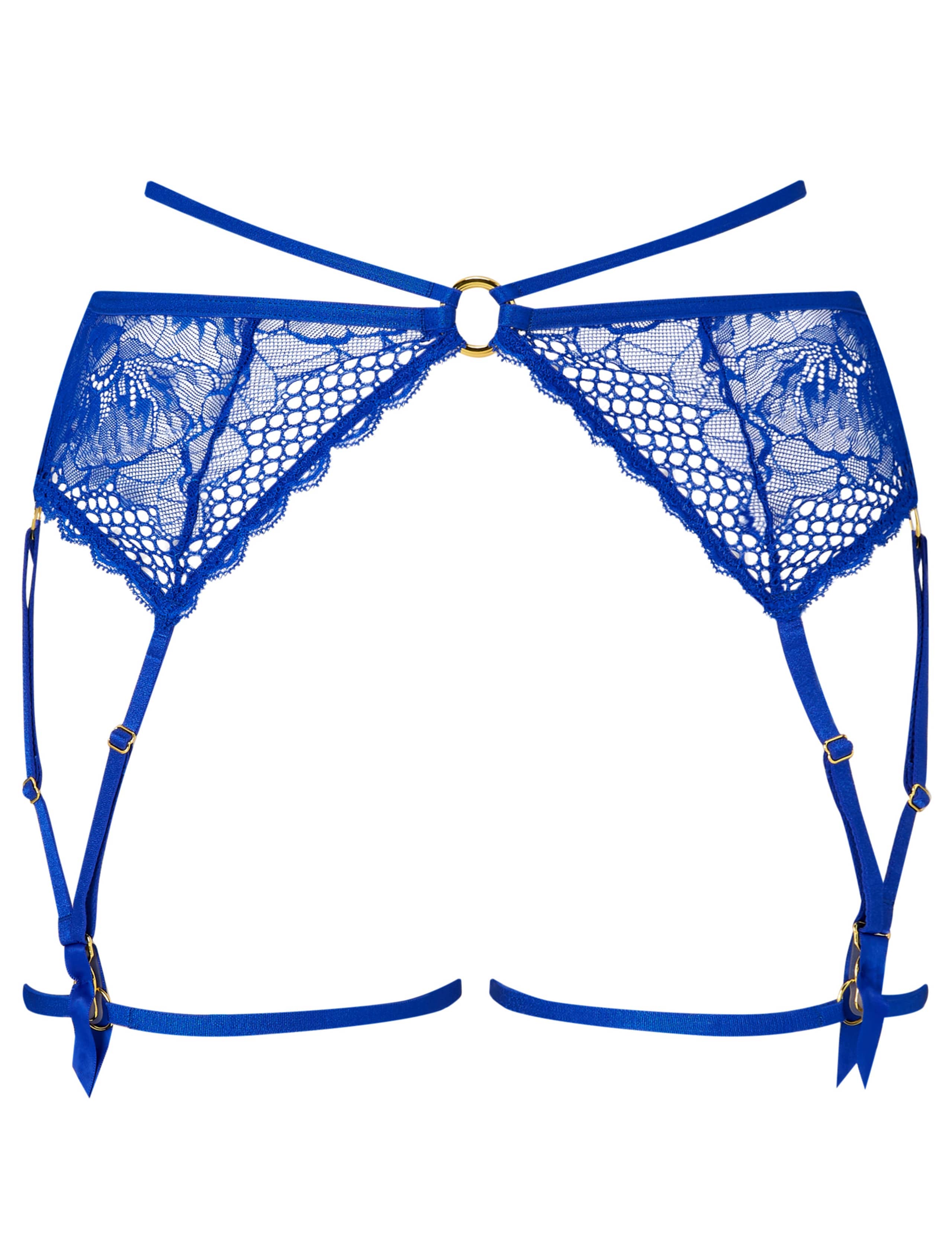 Lace Wired Plunge Bra Set (A-G) 7 of 9