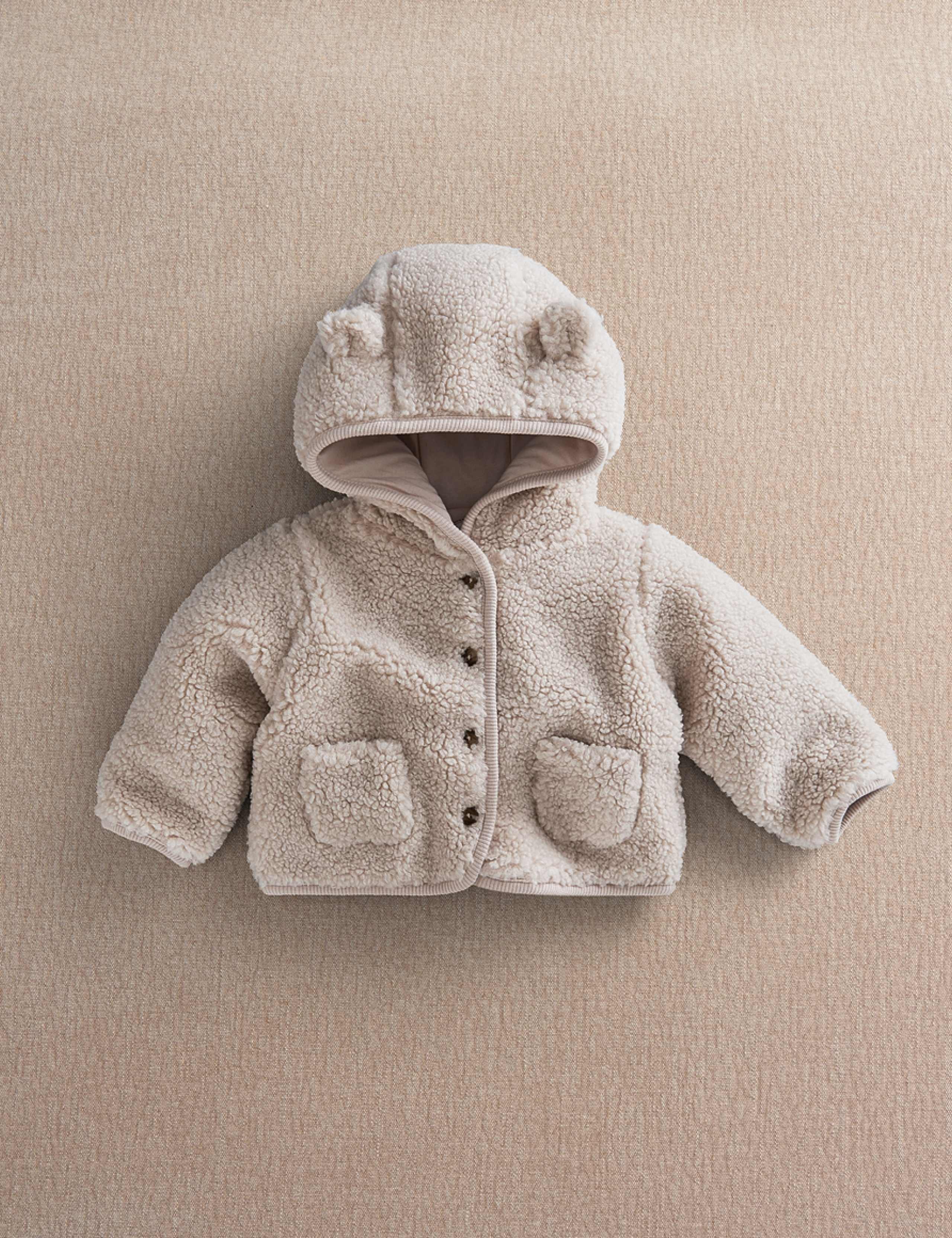 Hooded Fleece Jacket (0-12 Mths)