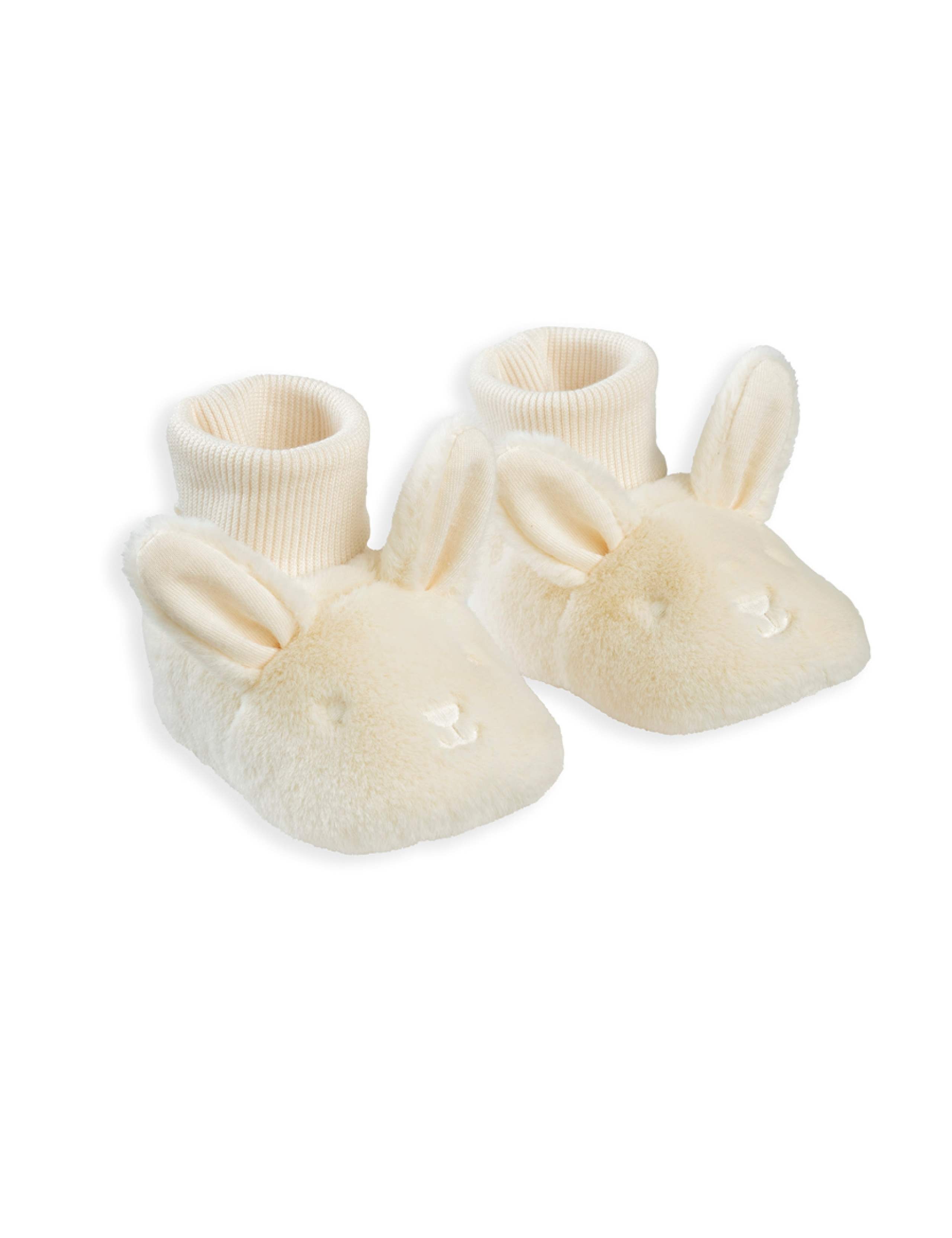 Baby Faux Fur Bunny Slippers