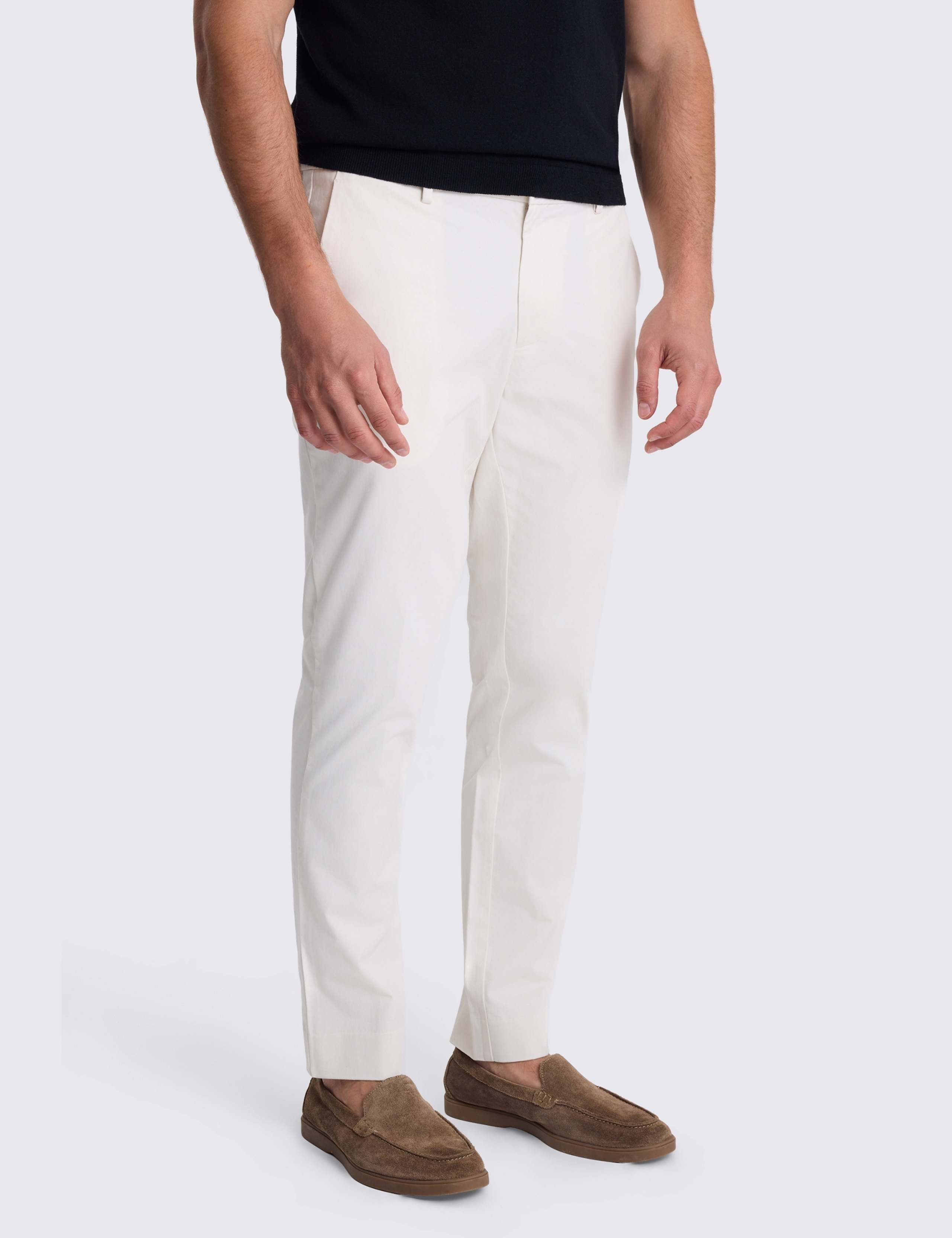 Slim Fit Cotton Rich Stretch Chinos