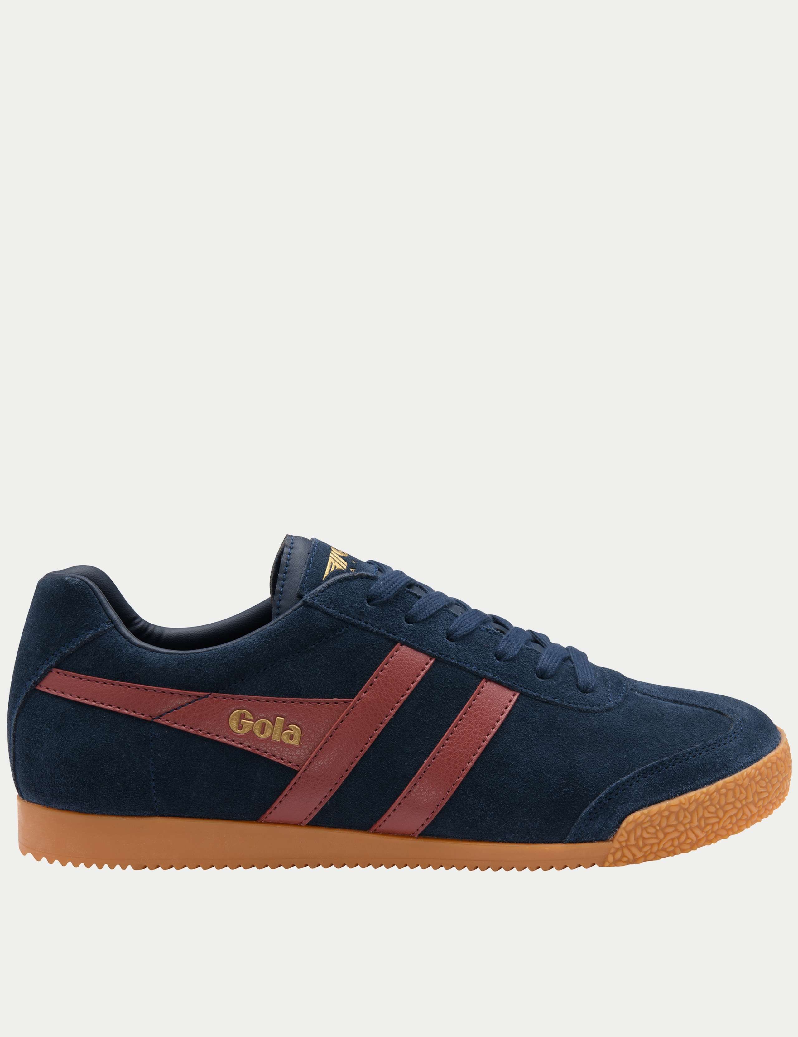 Suede Lace Up Trainers