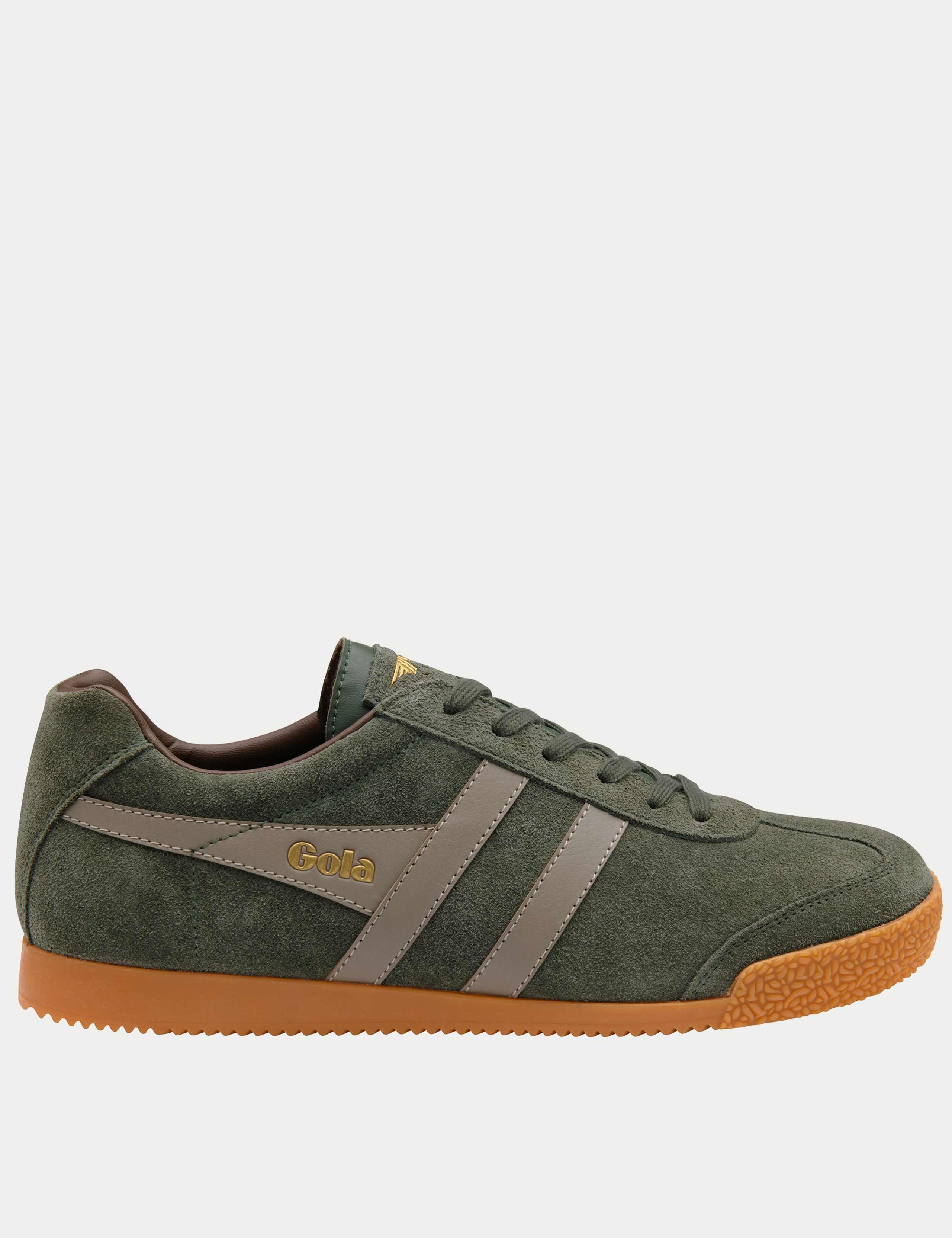 Suede Lace Up Trainers