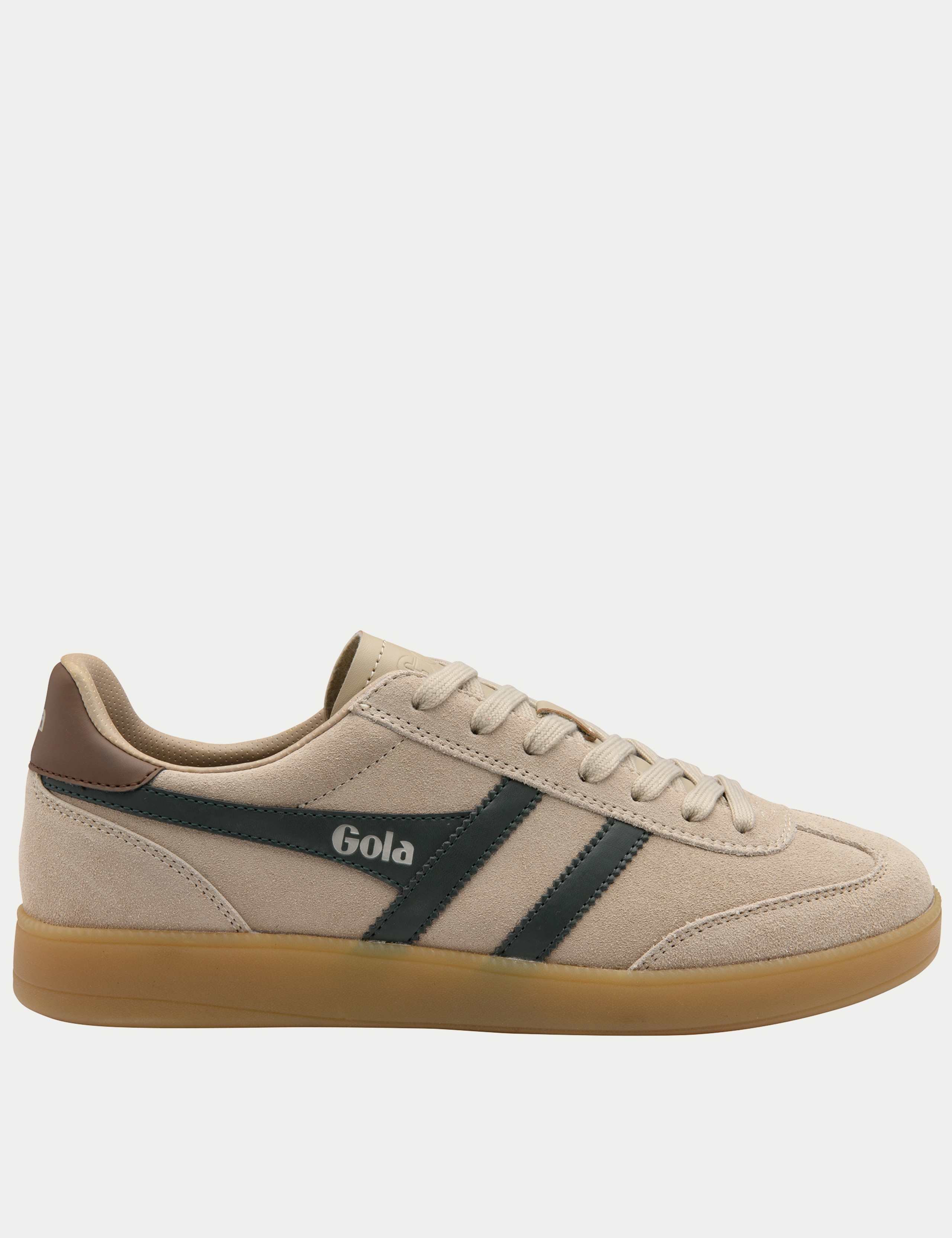 Suede Lace Up Trainers