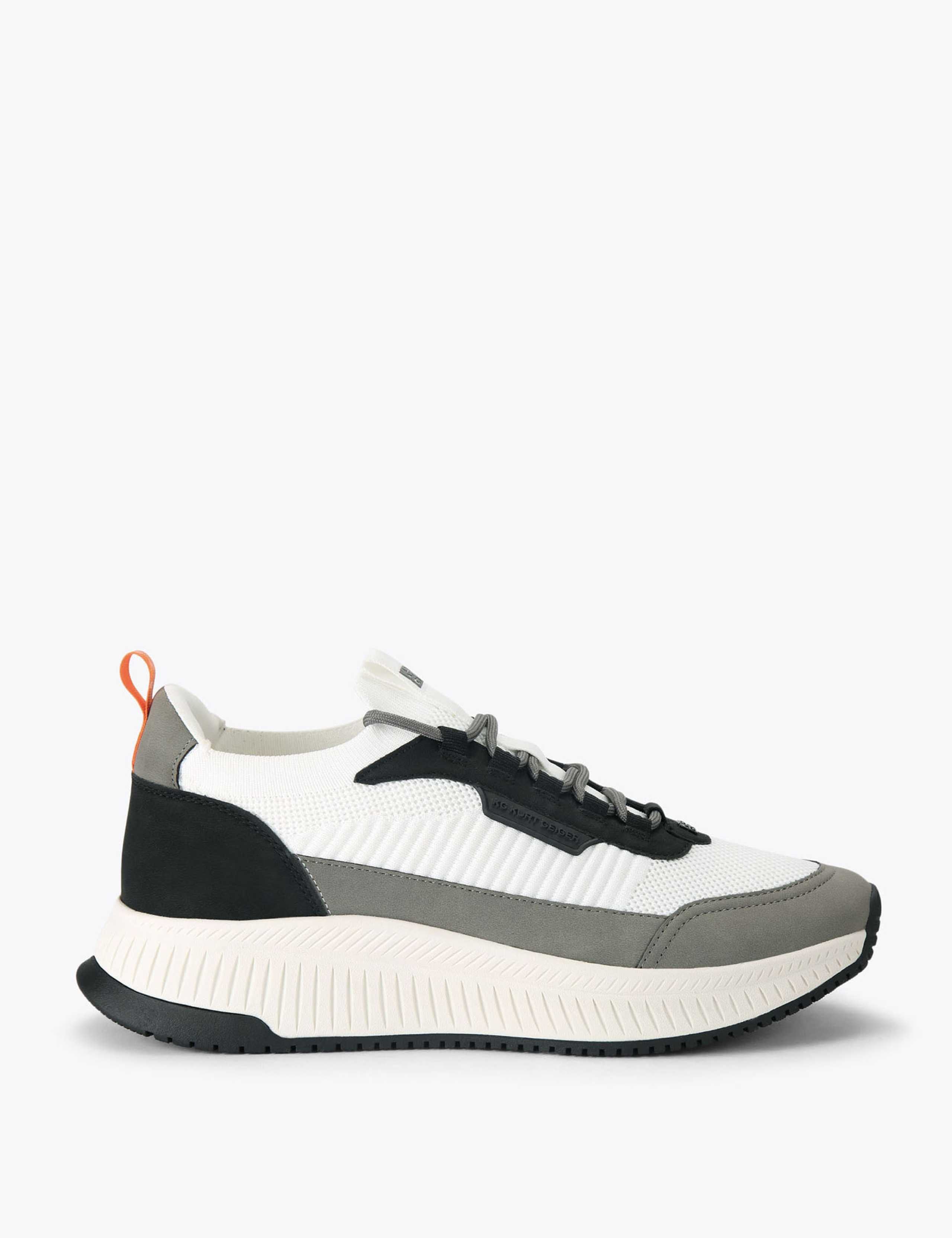 Colour Block Lace Up Trainers