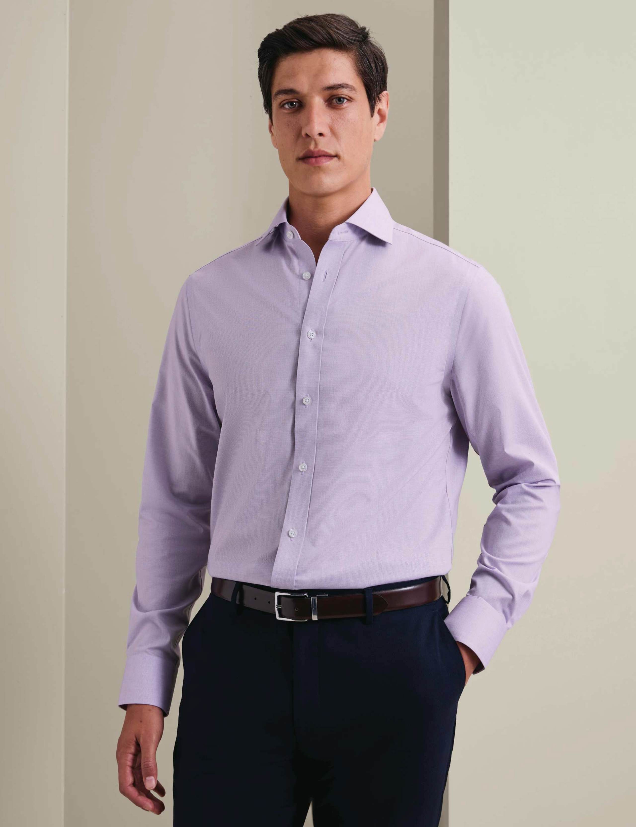 Slim Fit Non Iron Pure Cotton Shirt
