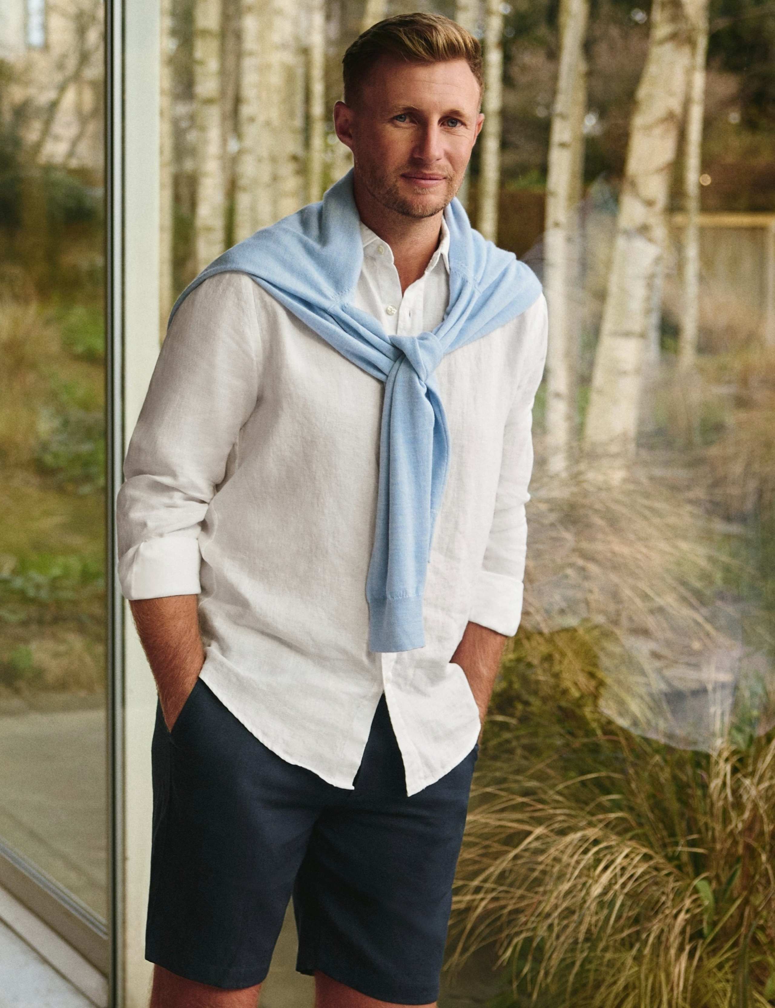 Slim Fit Pure Linen Shirt