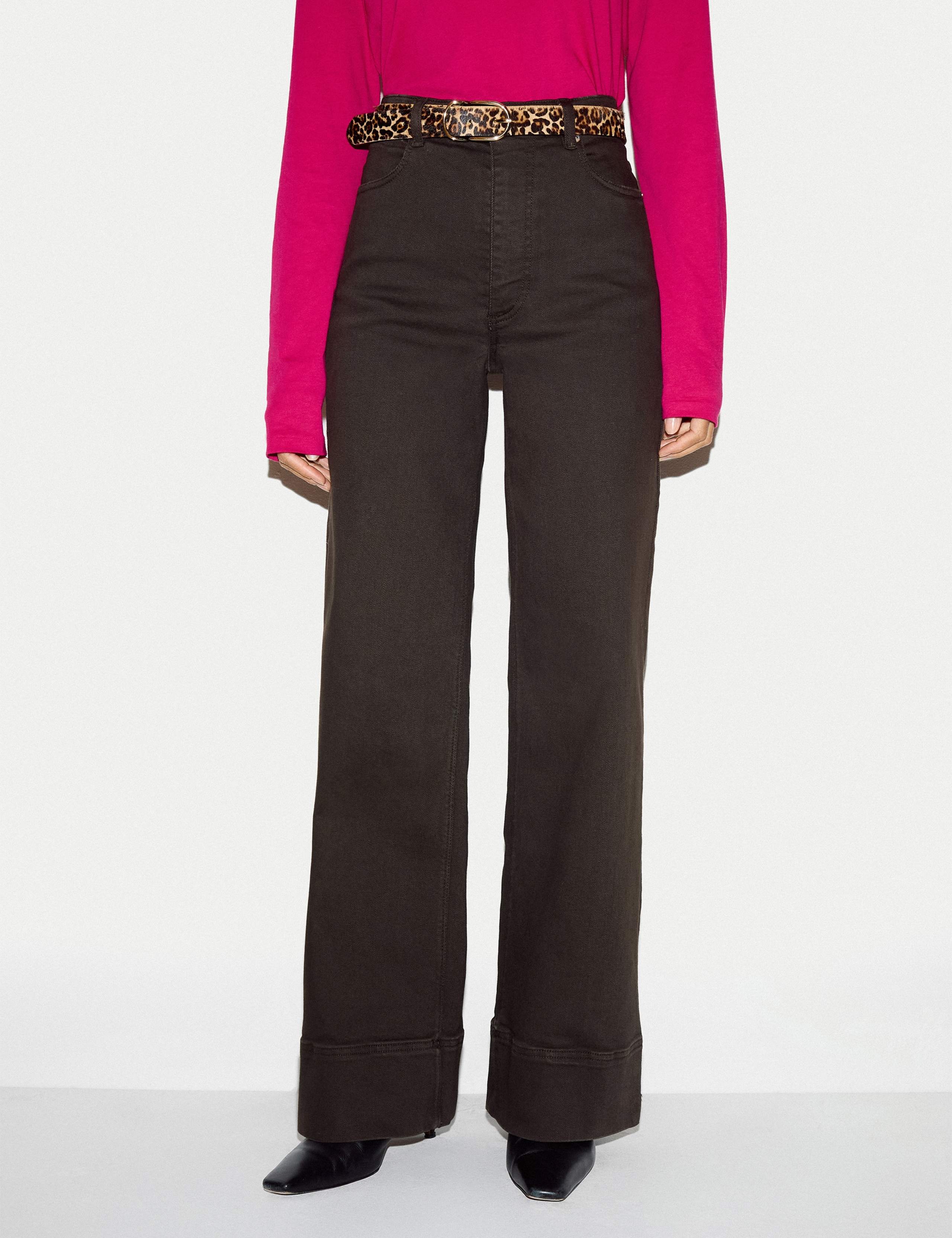 High Waisted Flared Jeans