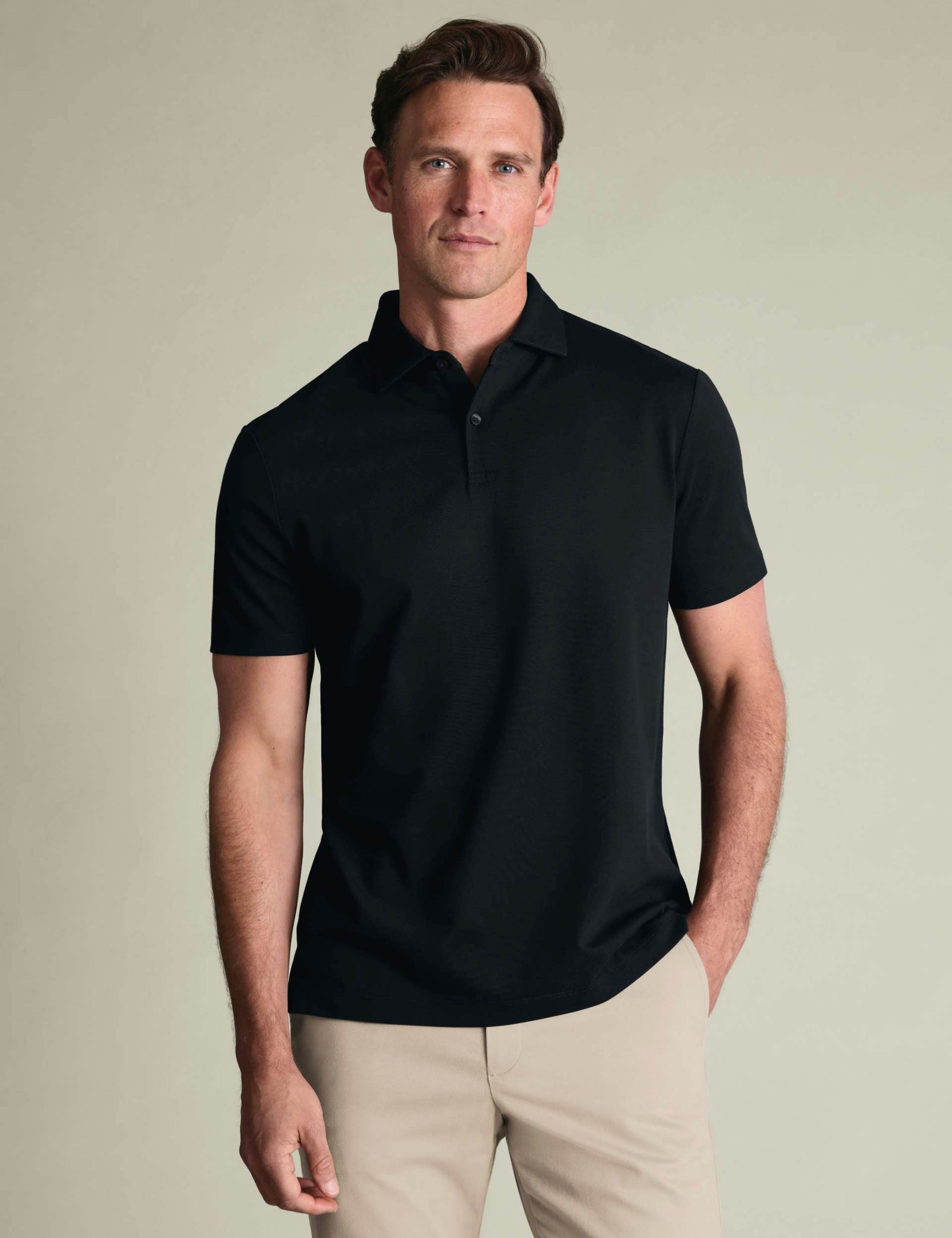 Cotton Rich Pique Polo Shirt