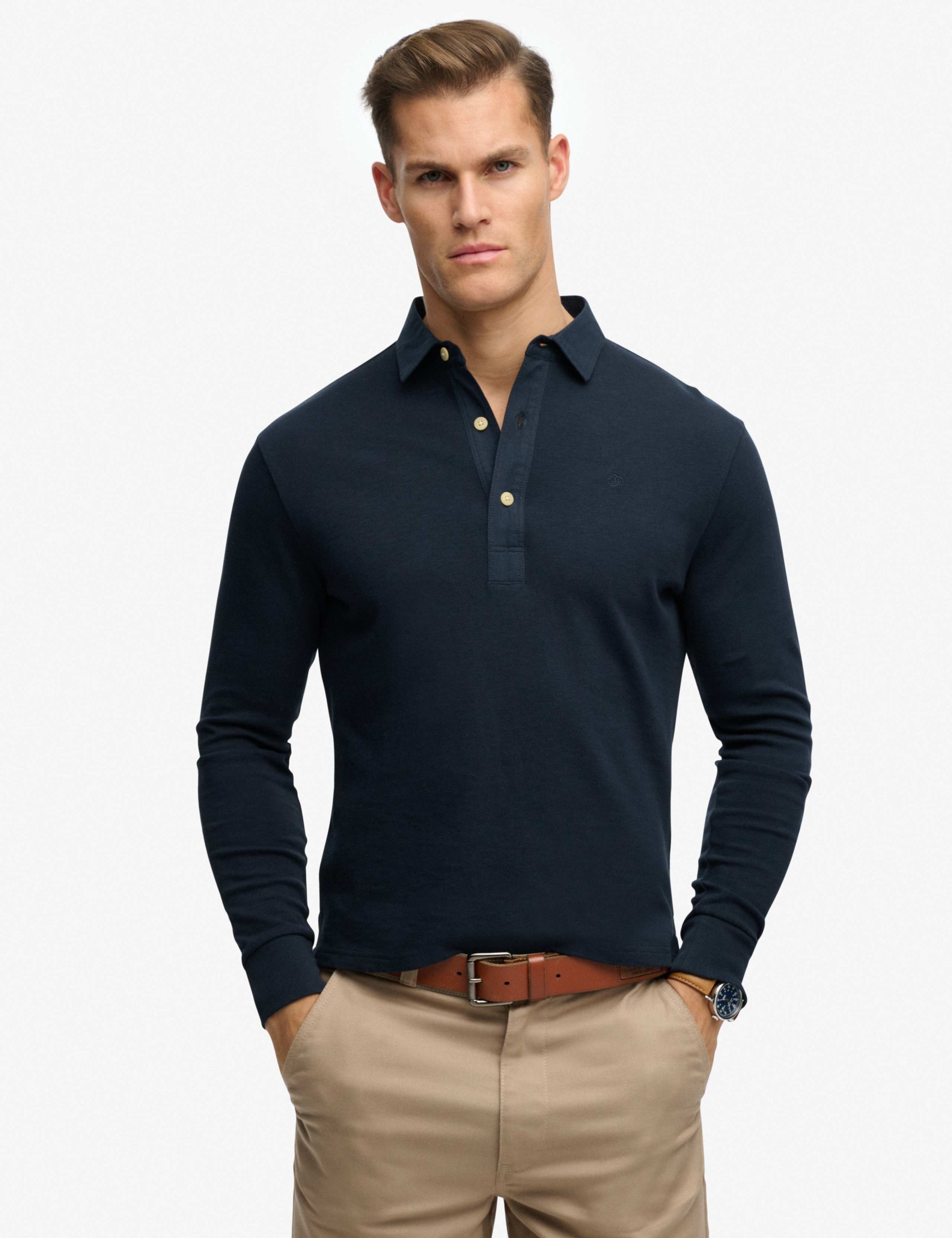Pure Cotton Long Sleeve Top