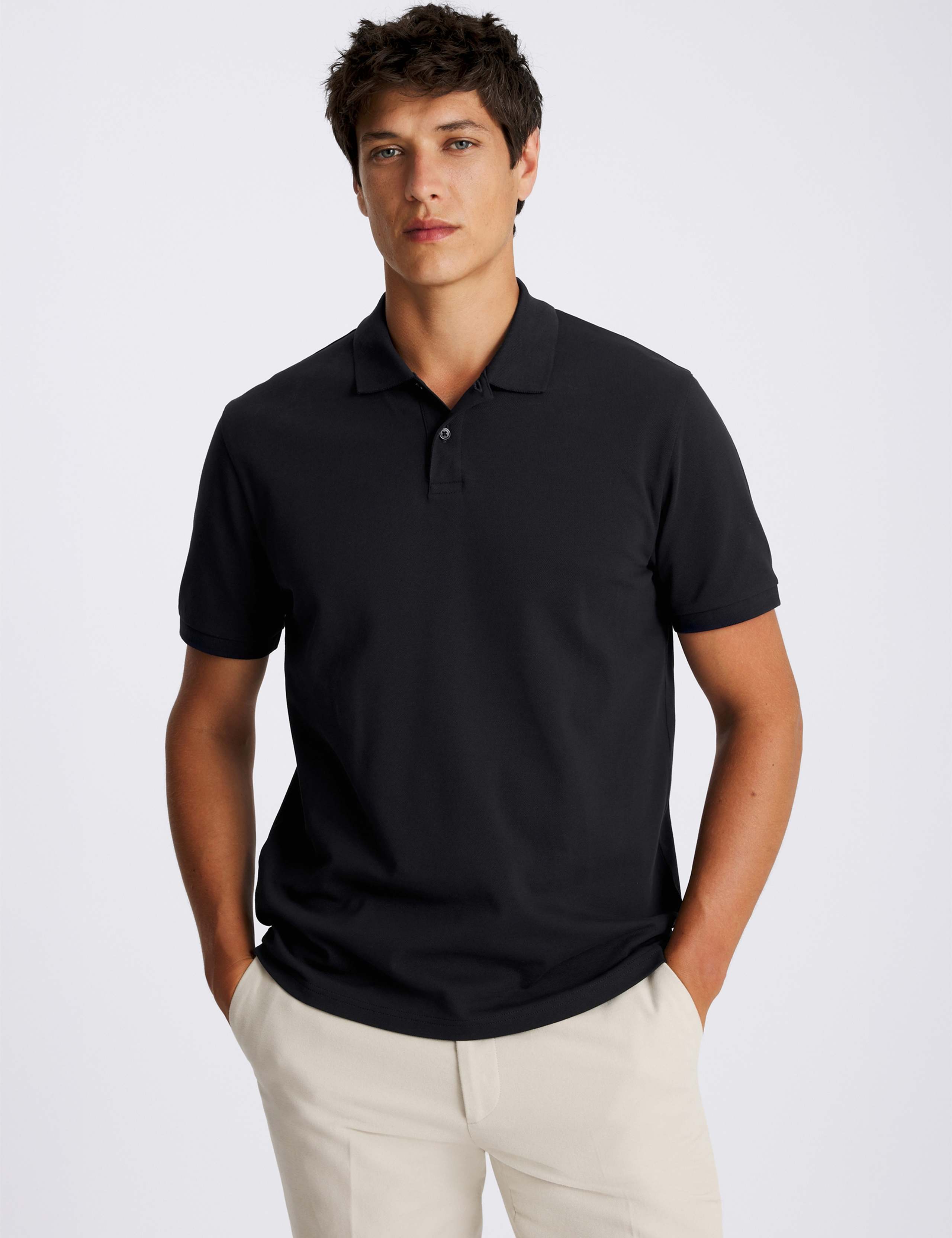 Cotton Rich Pique Polo Shirt