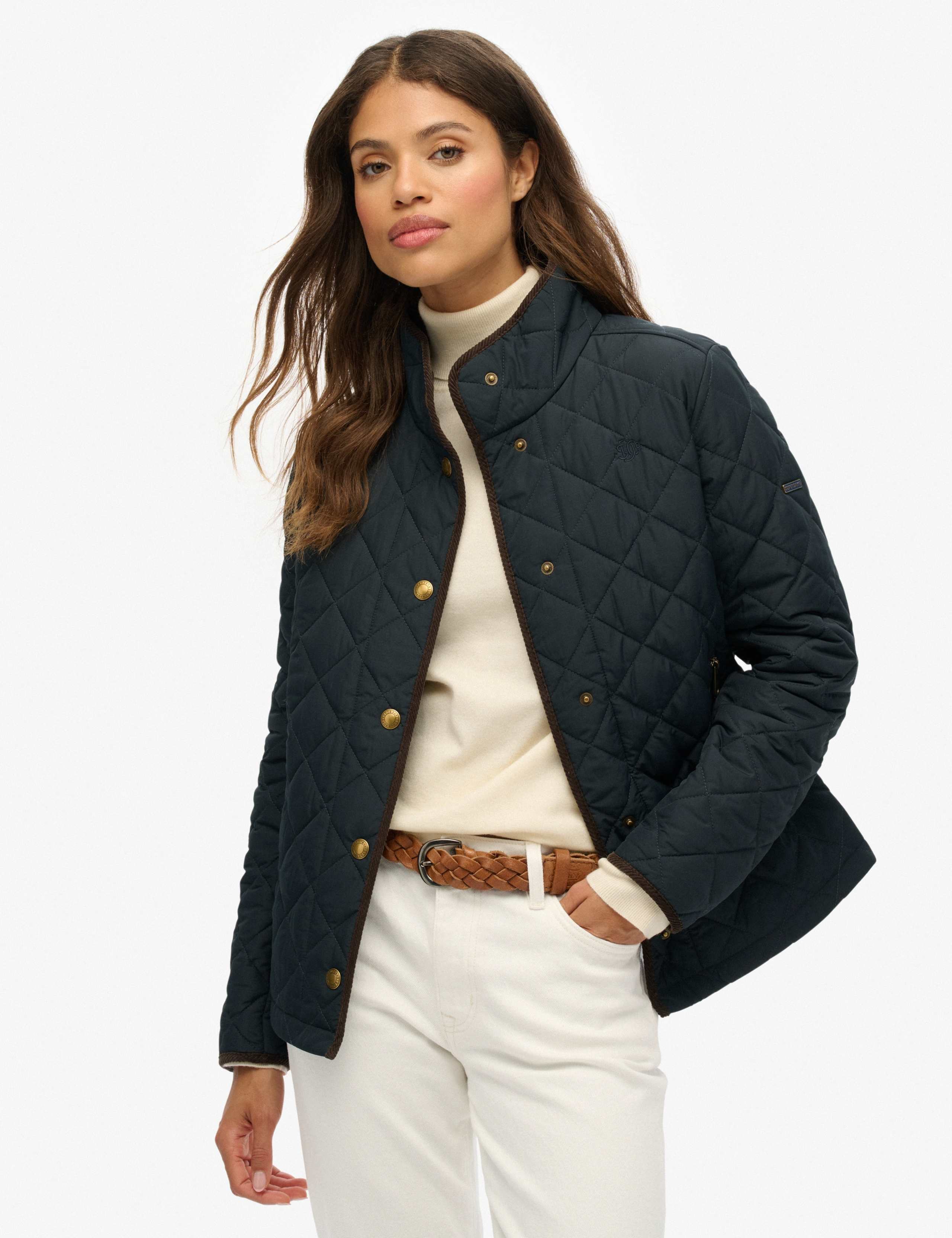 Quilted Estate Country Liner Jacket