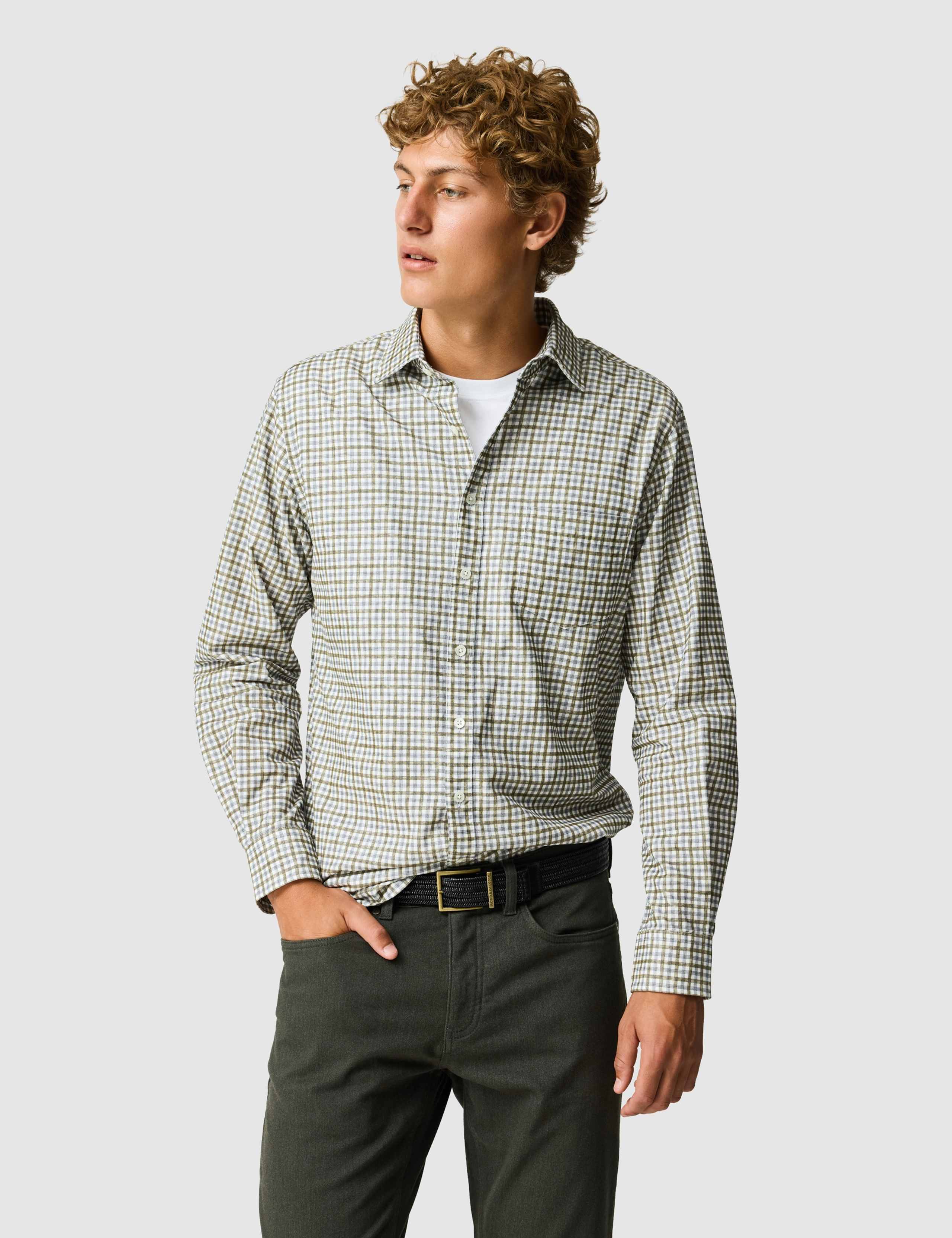 Slim Fit Corduroy Shirt