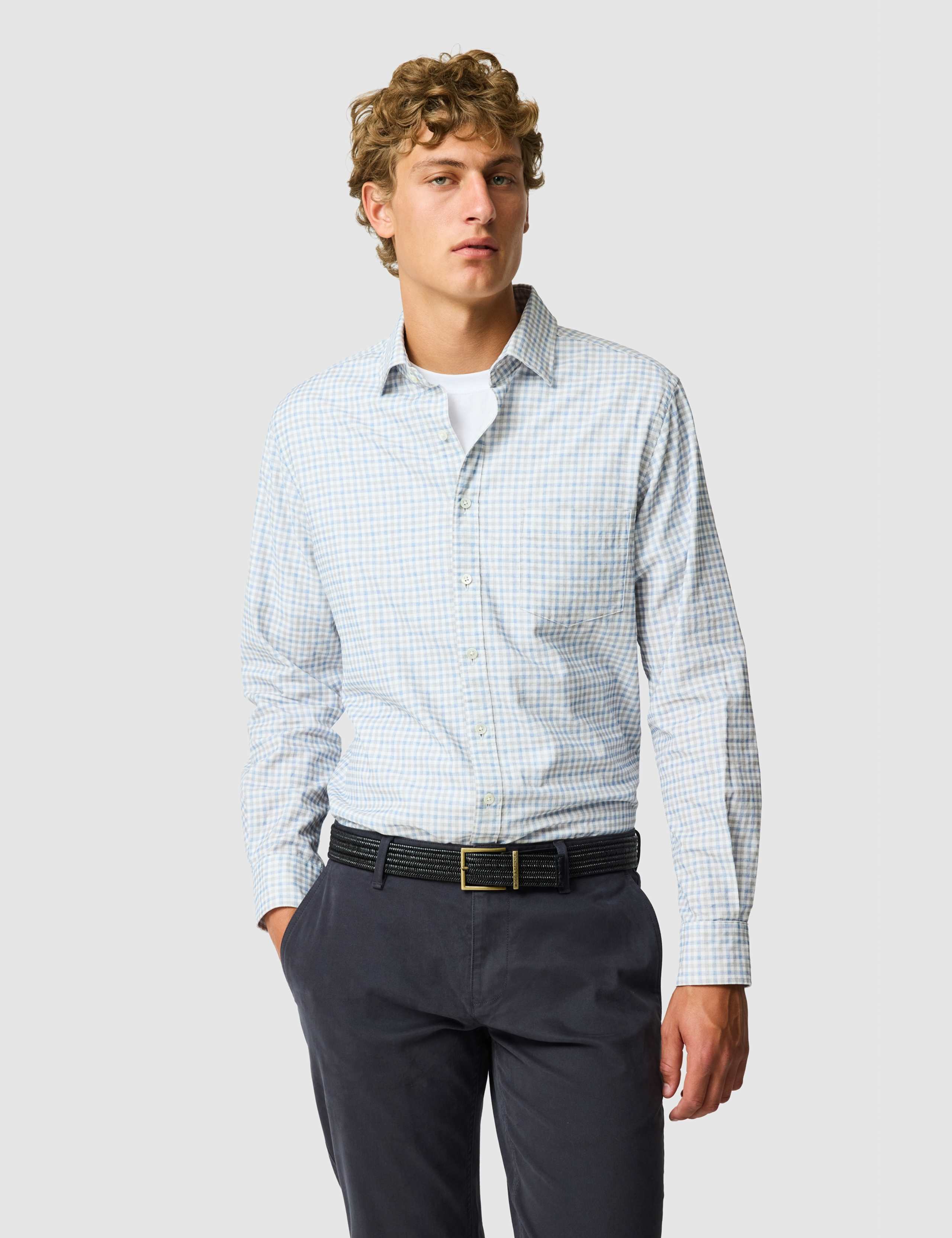 Slim Fit Corduroy Shirt