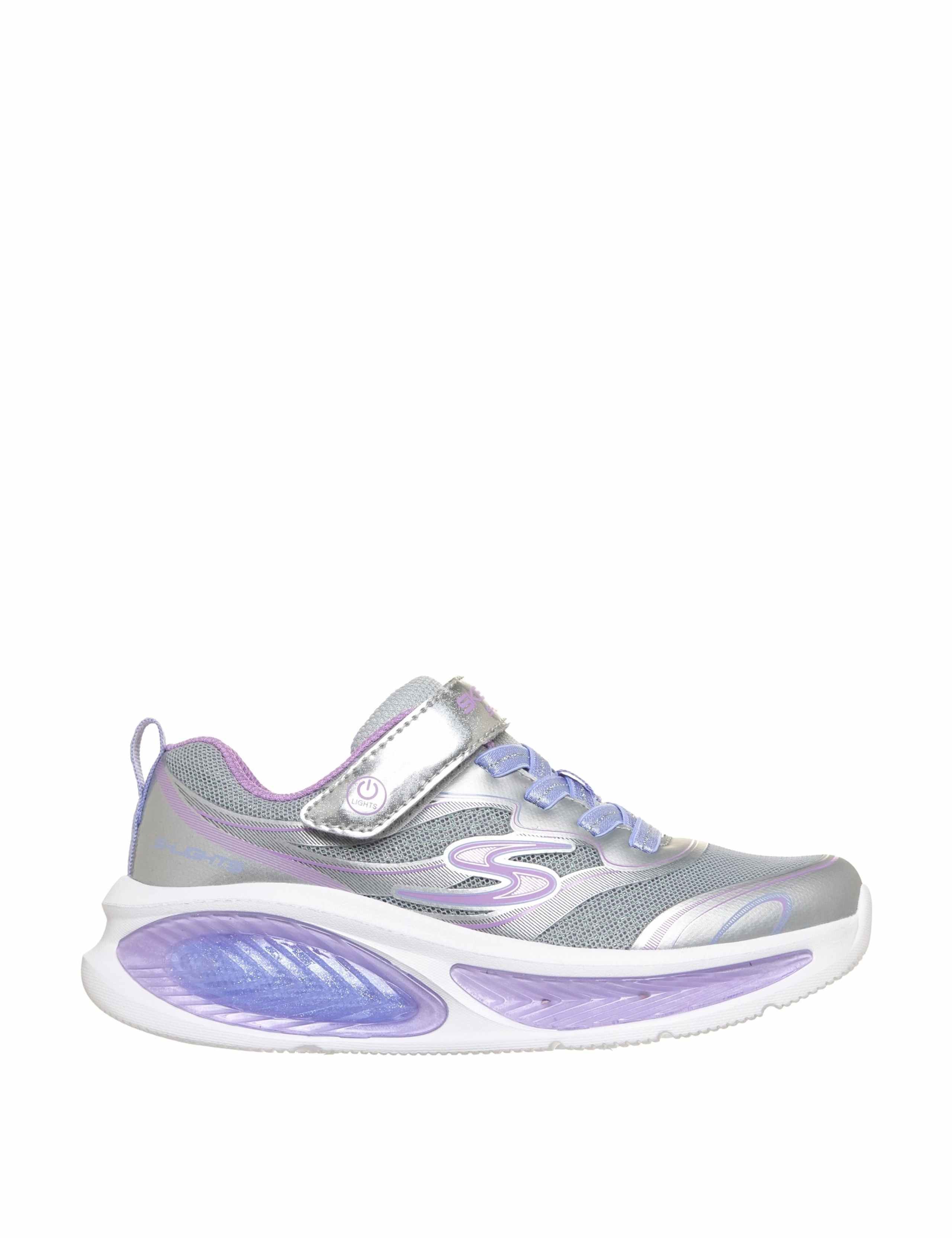 Kids' Cosmic Glow 2.0 Riptape Trainers (9½ Small - 2 Large)