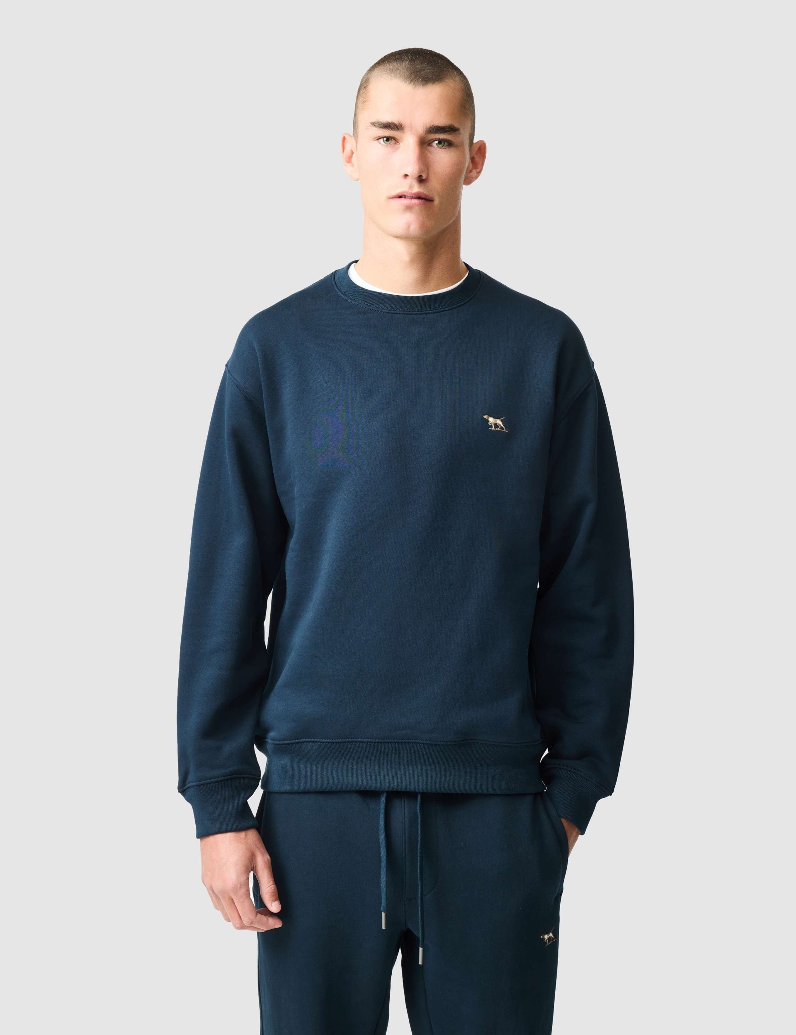 Otago Cotton Rich Crew Neck Sweatshirt