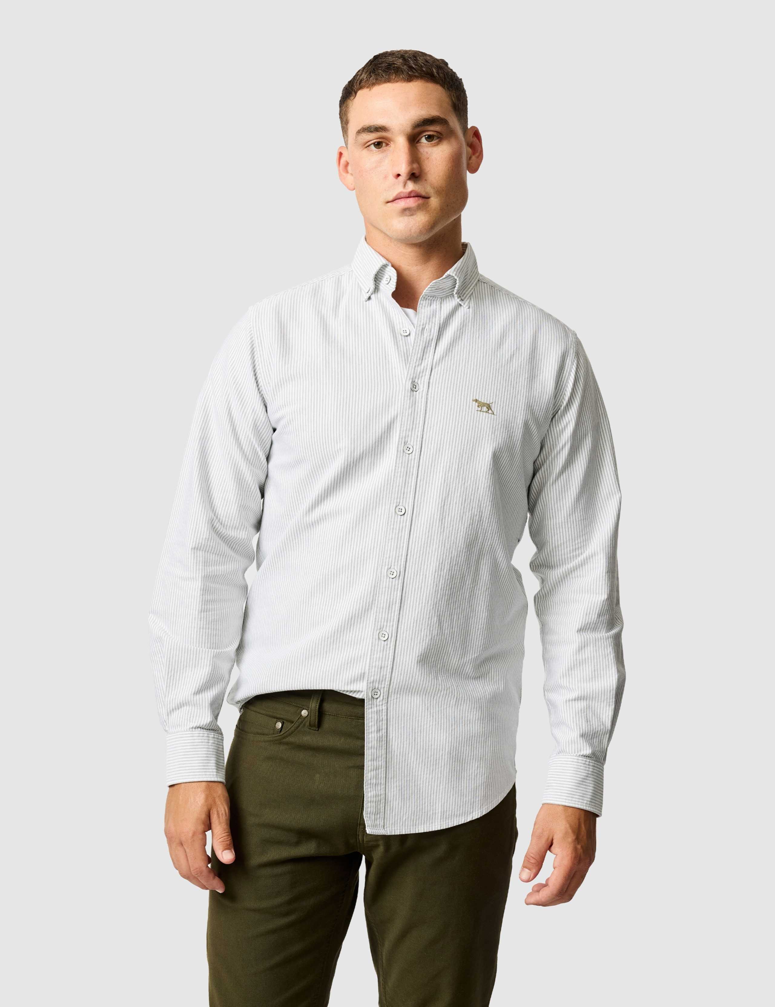 Slim Fit Pure Cotton Striped Shirt