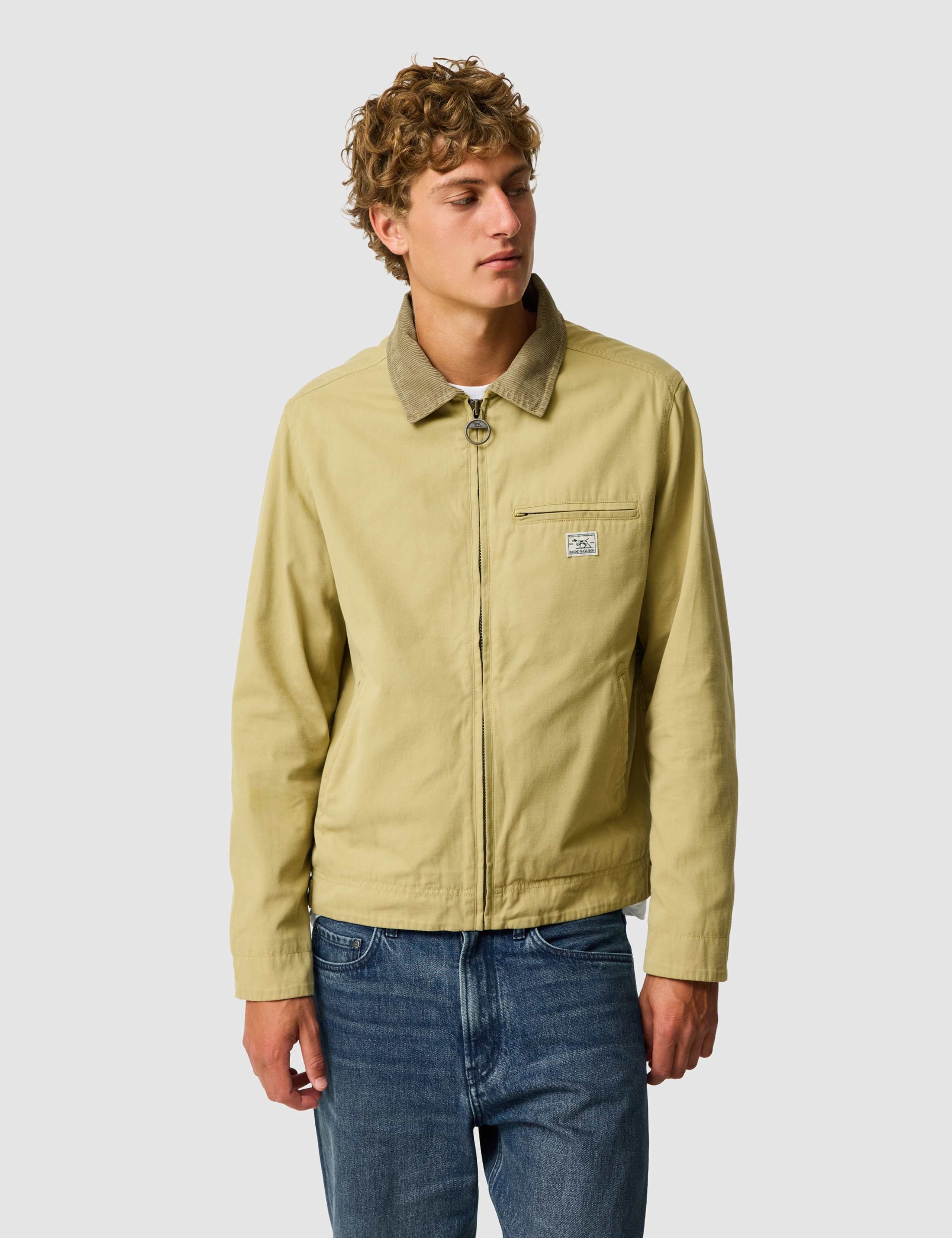 Rutherglen Twill Harrington Jacket