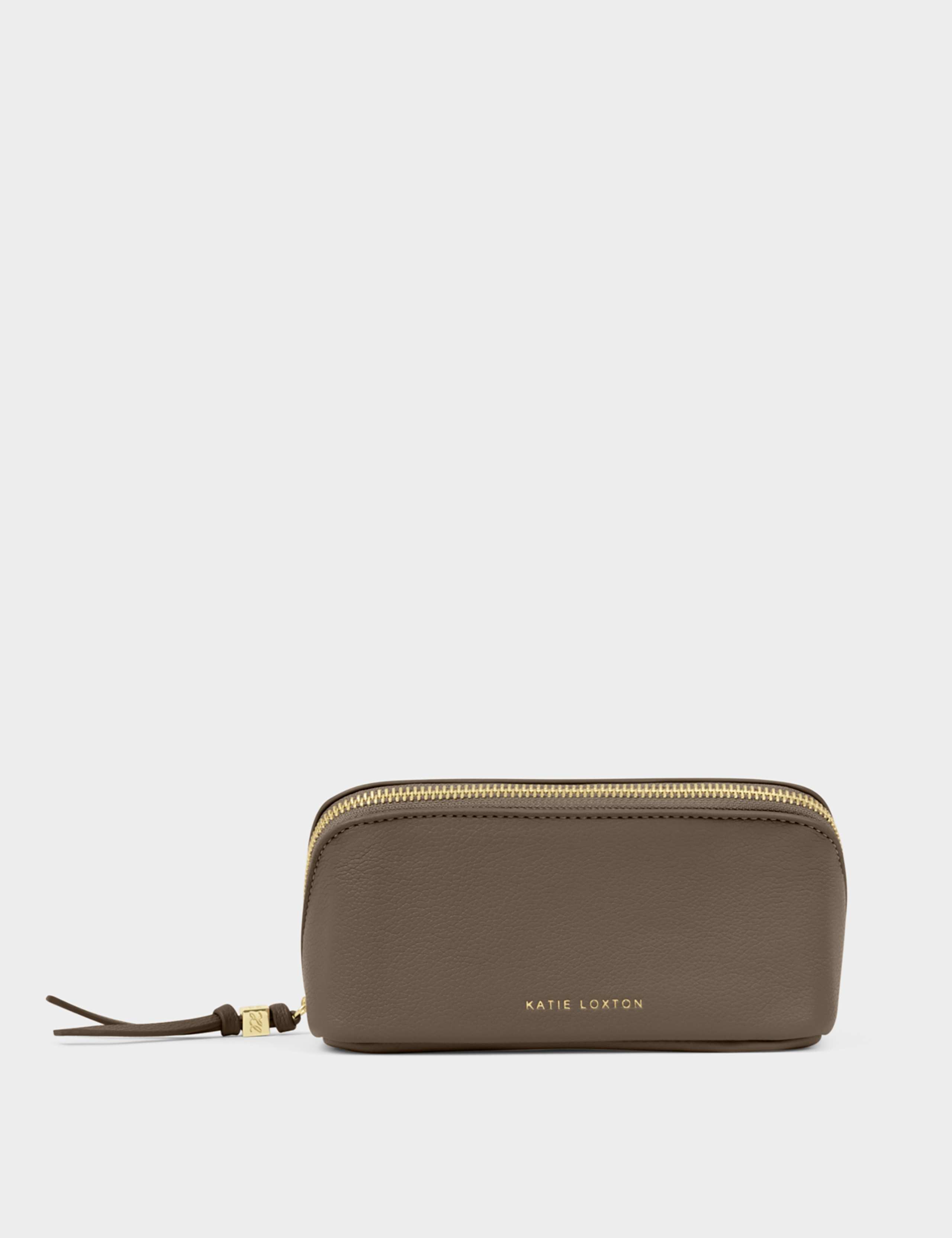 Faux Leather Make Up Bag