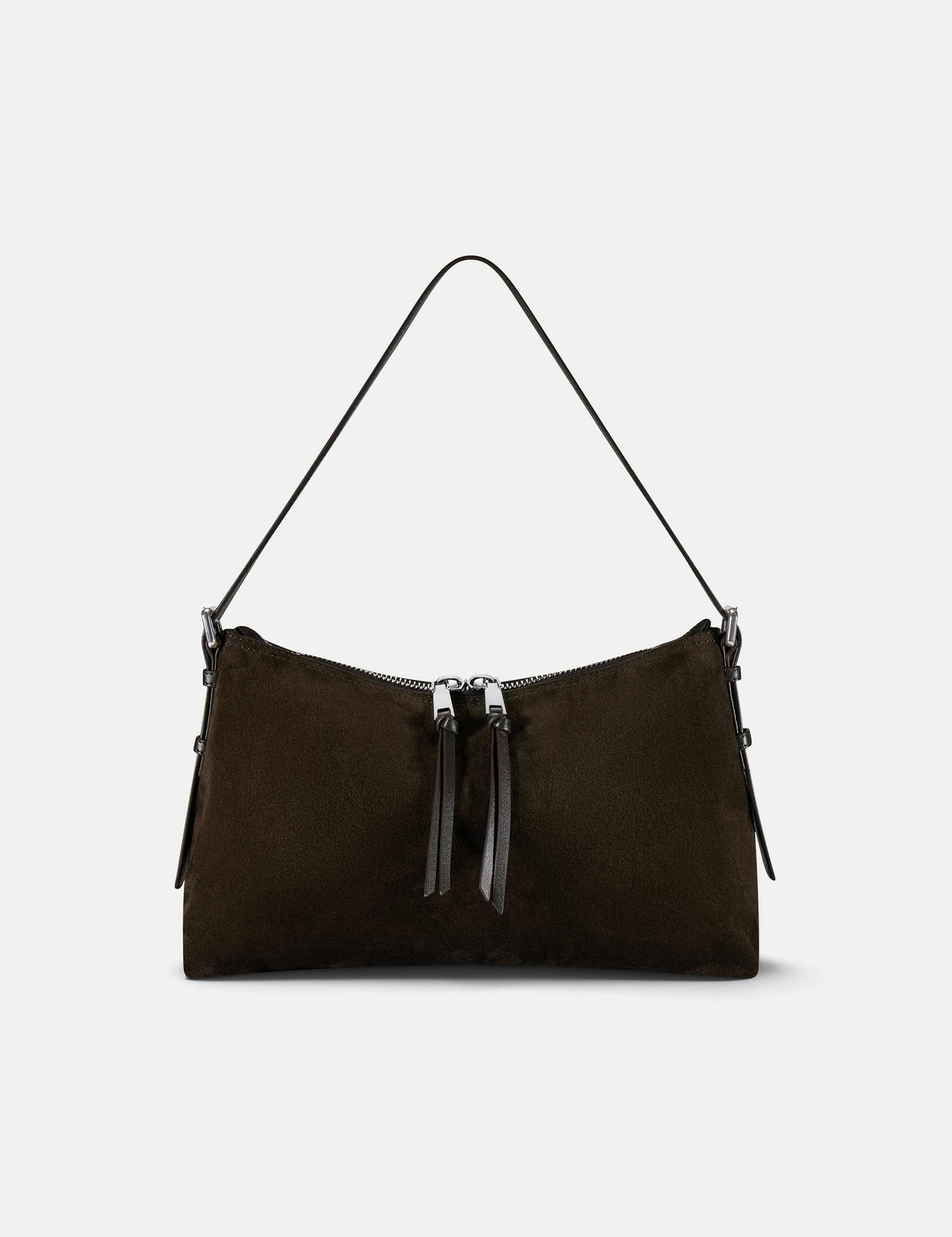 Suede Shoulder Bag