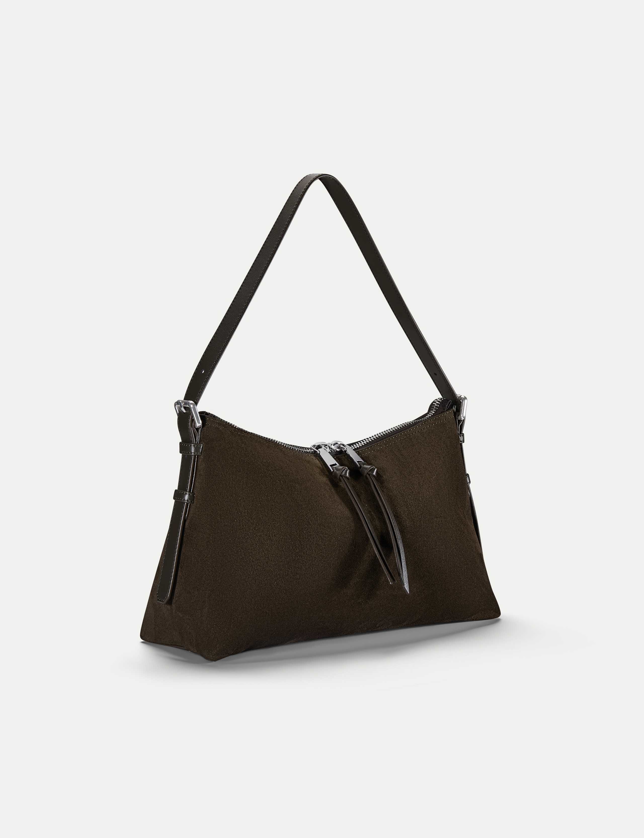 Suede Shoulder Bag