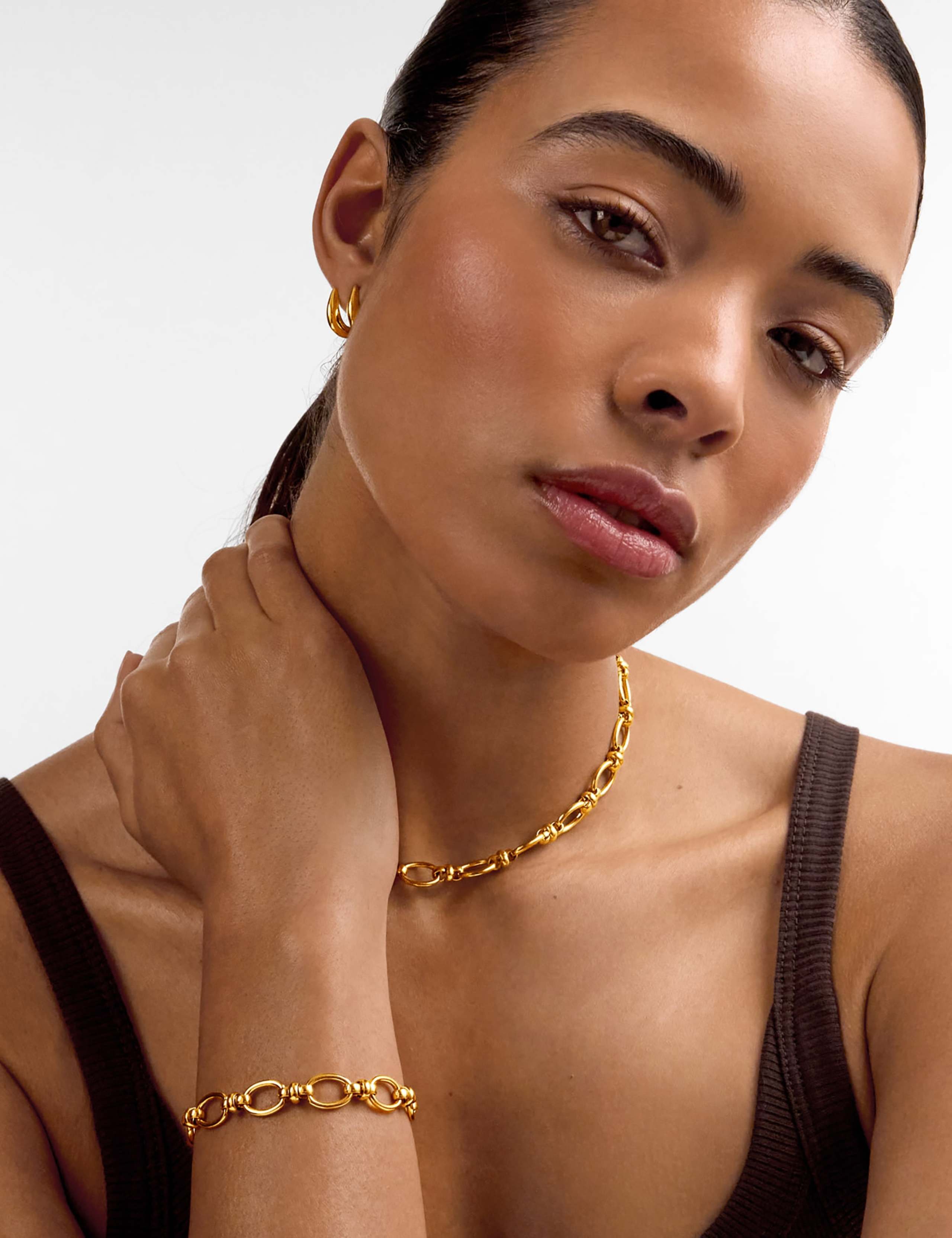 Brass Chain Bracelet