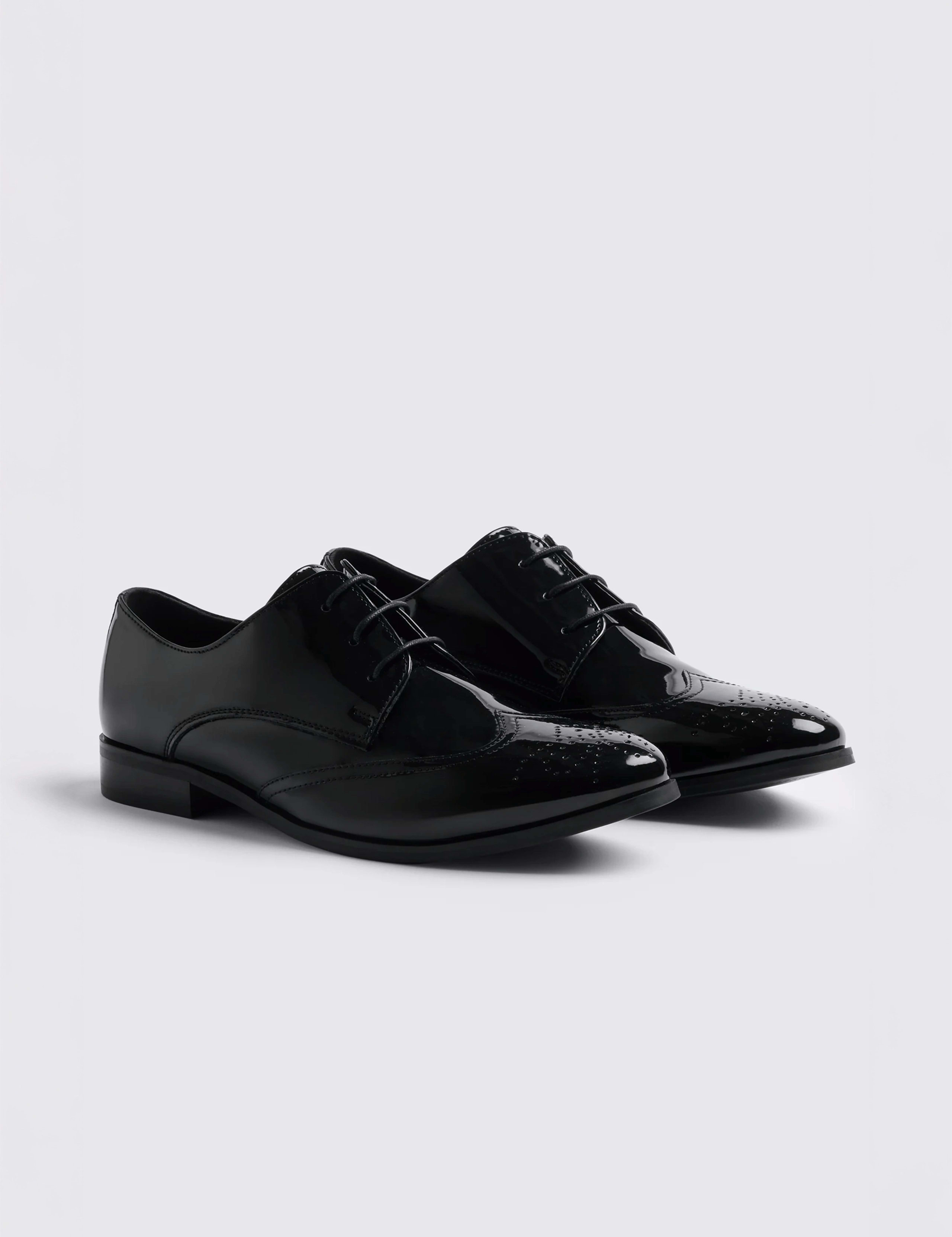 Patent Dress Brogues