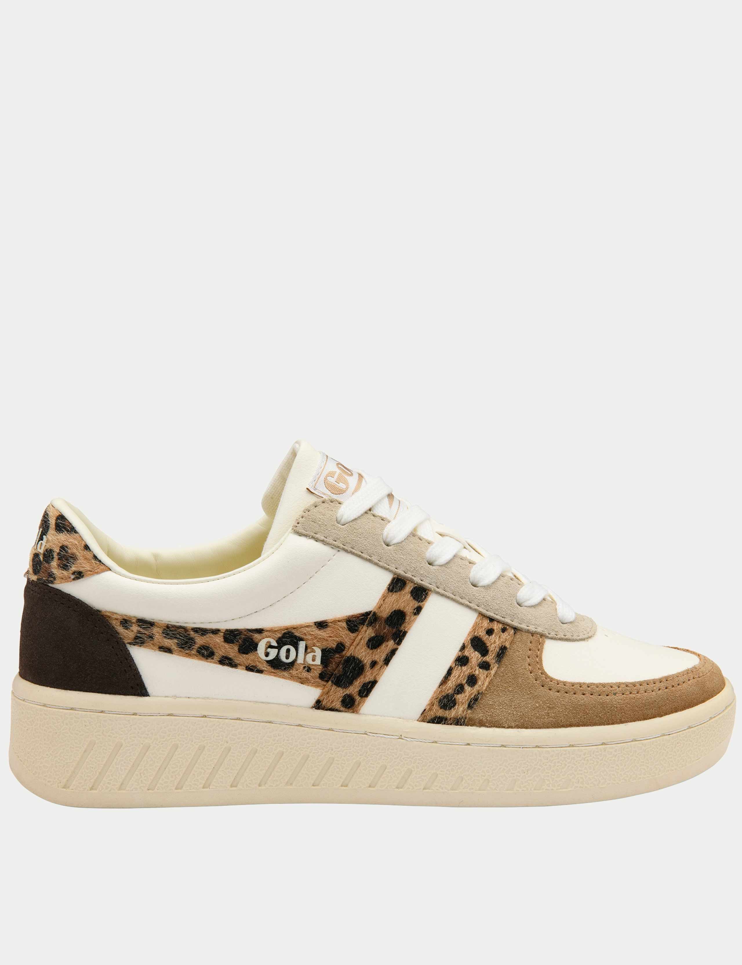 Grandslam Safari Quadrant Leather Trainers