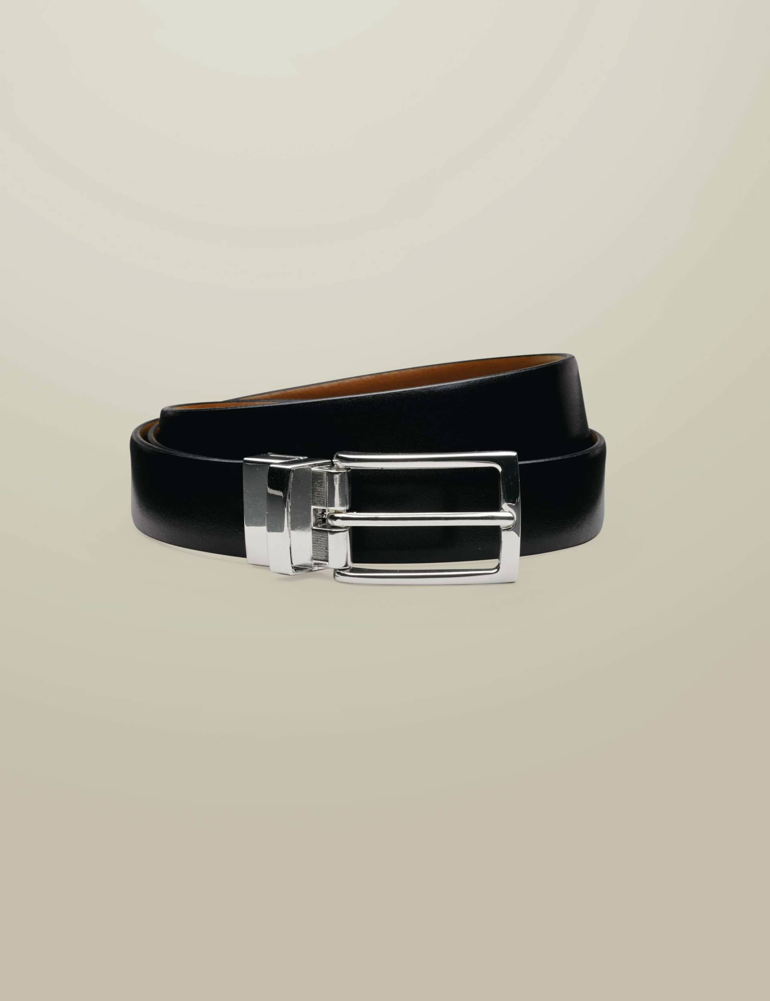 Leather Reversible Smart Belt